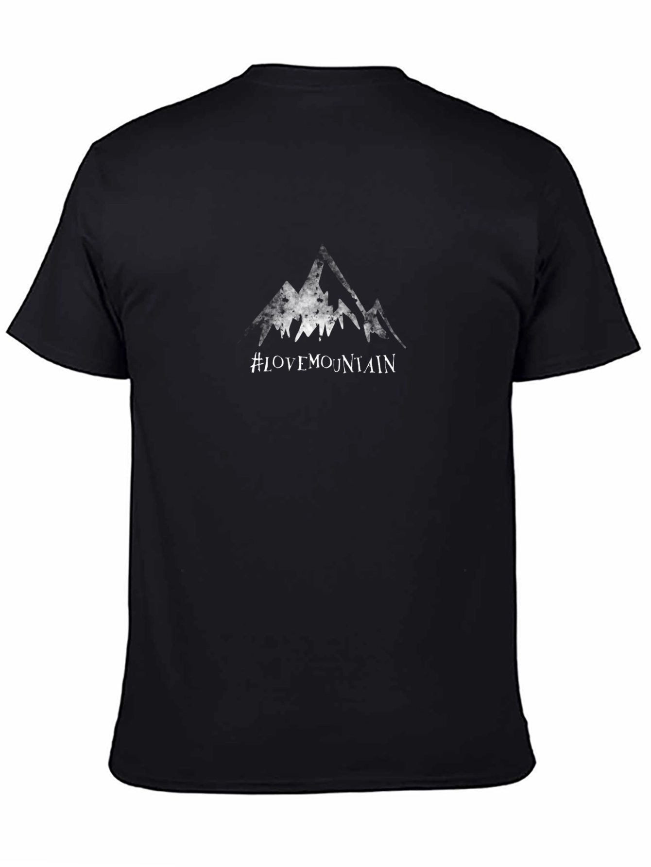 #LOVE MOUNTAIN Black T-Shirt