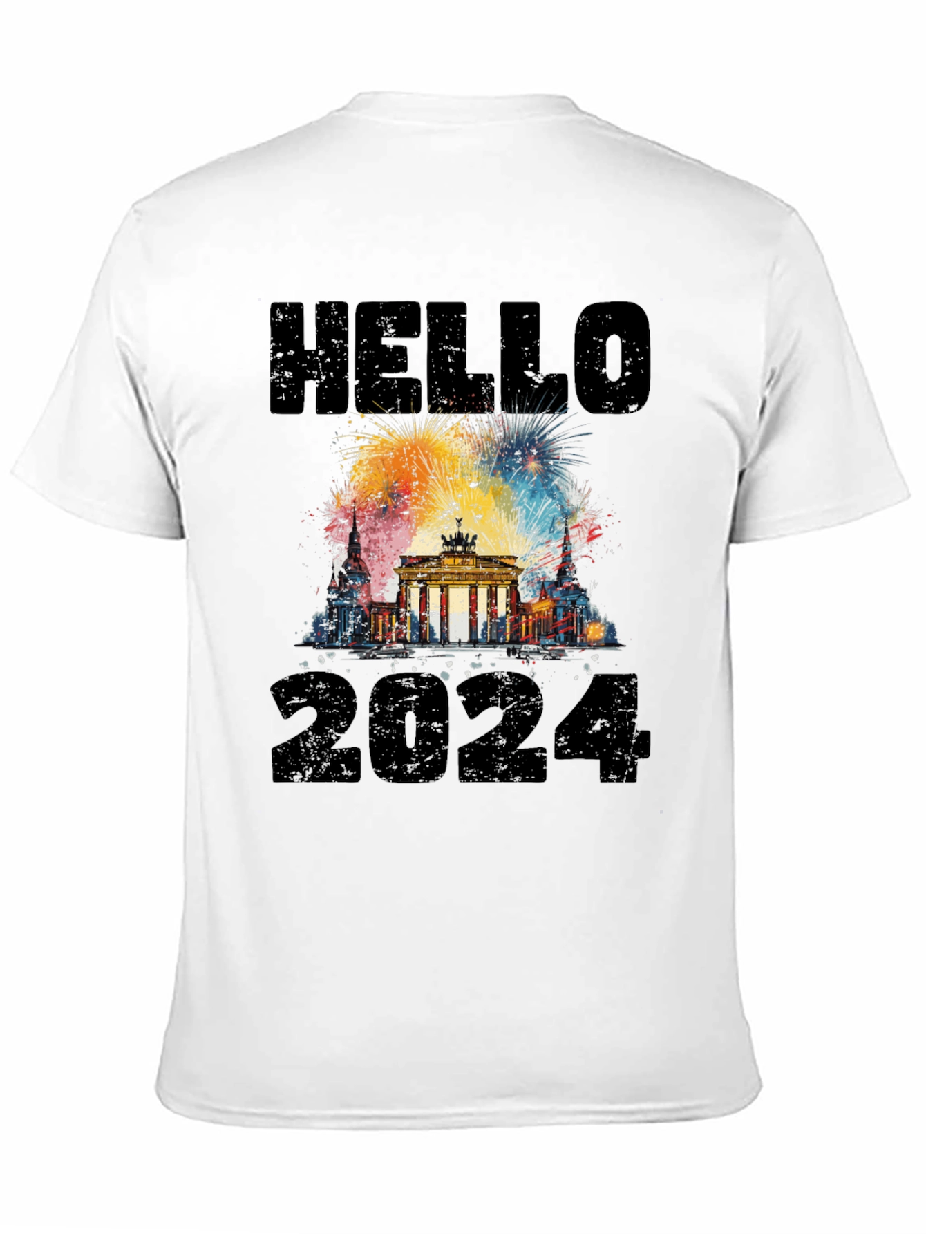 Hello 2024 Berlin New Year T-Shirt