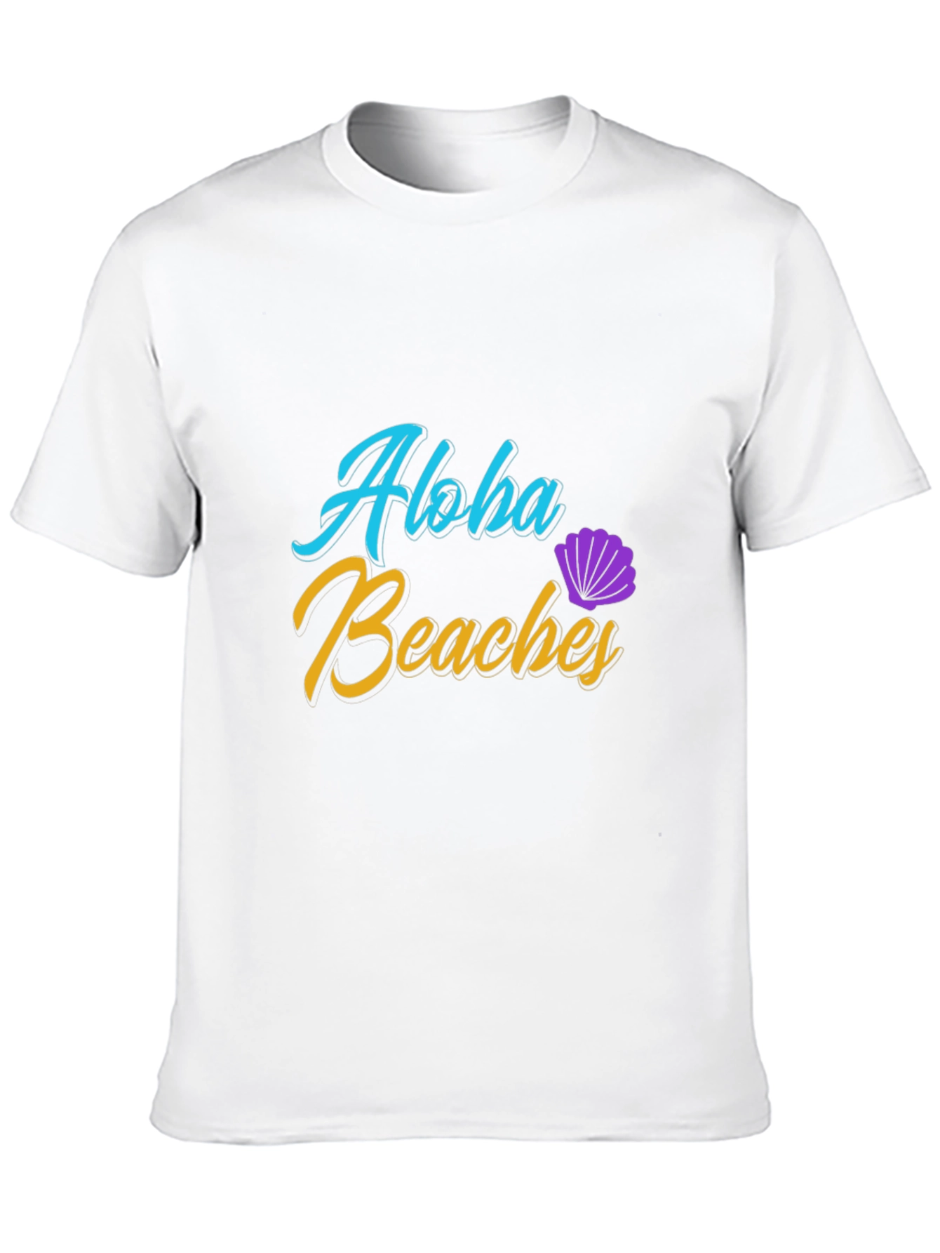 Aloha Beaches Black T-Shirt