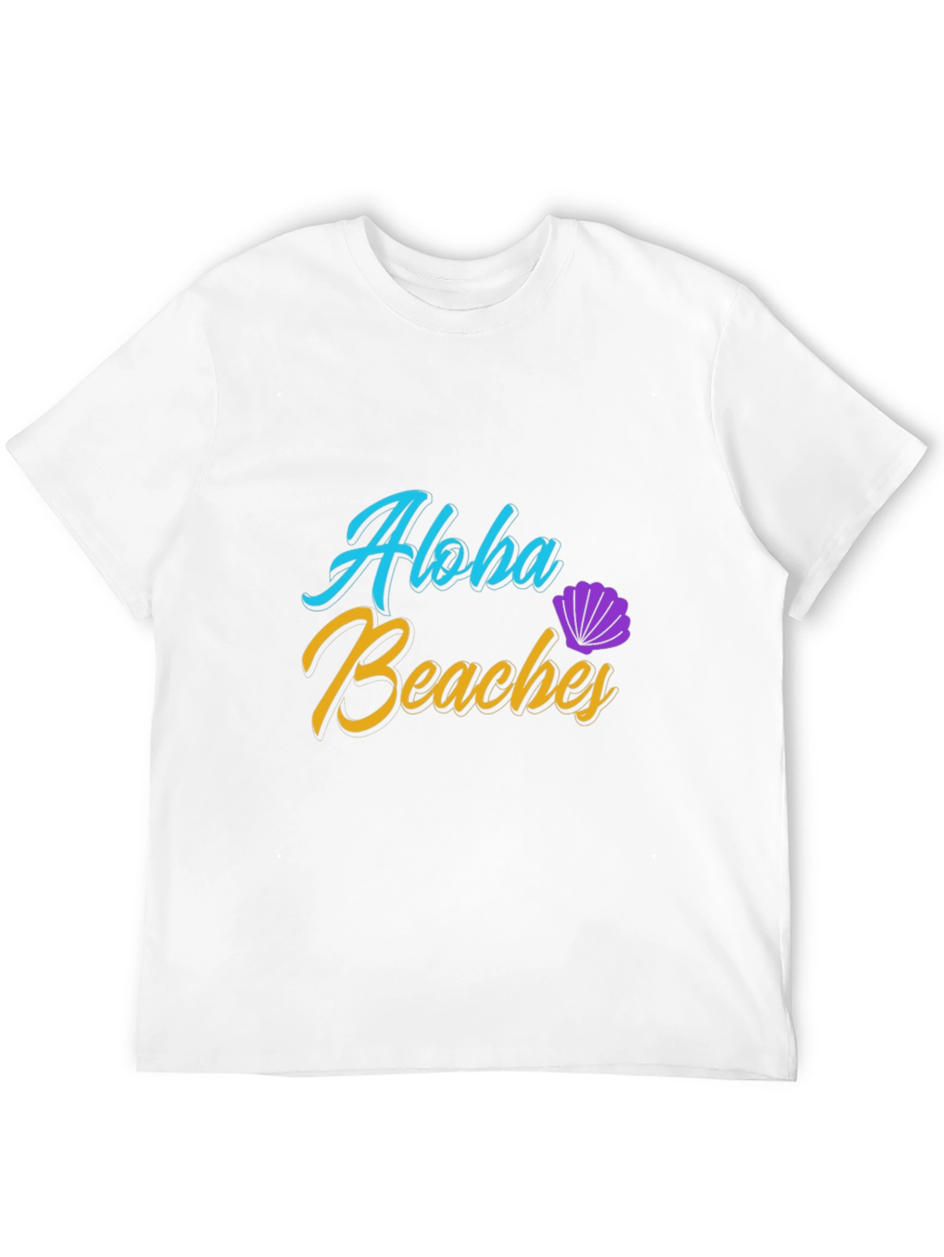 Aloha Beaches Black T-Shirt