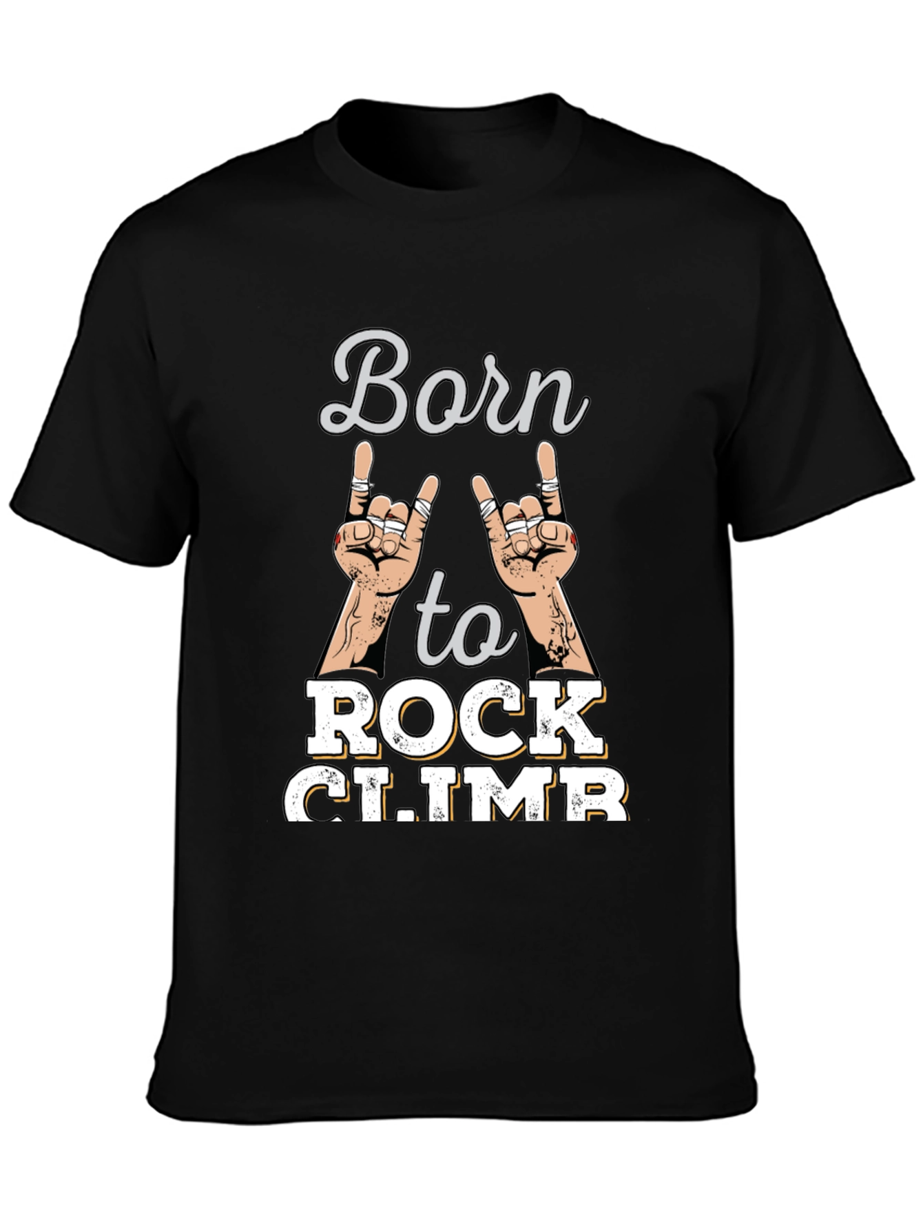 Born to Rock Climb Tee