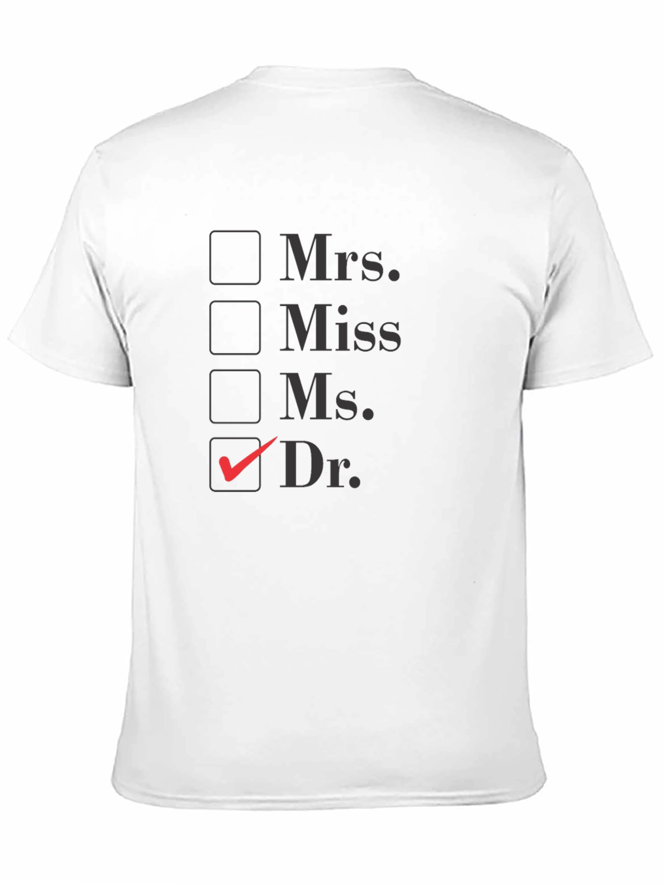 Doctor Title T-Shirt
