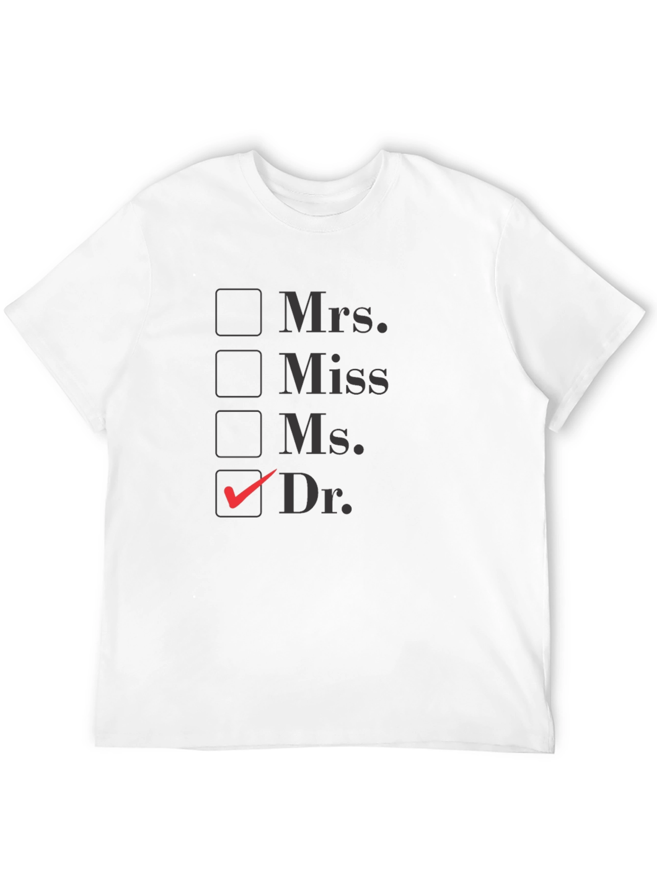 Doctor Title T-Shirt