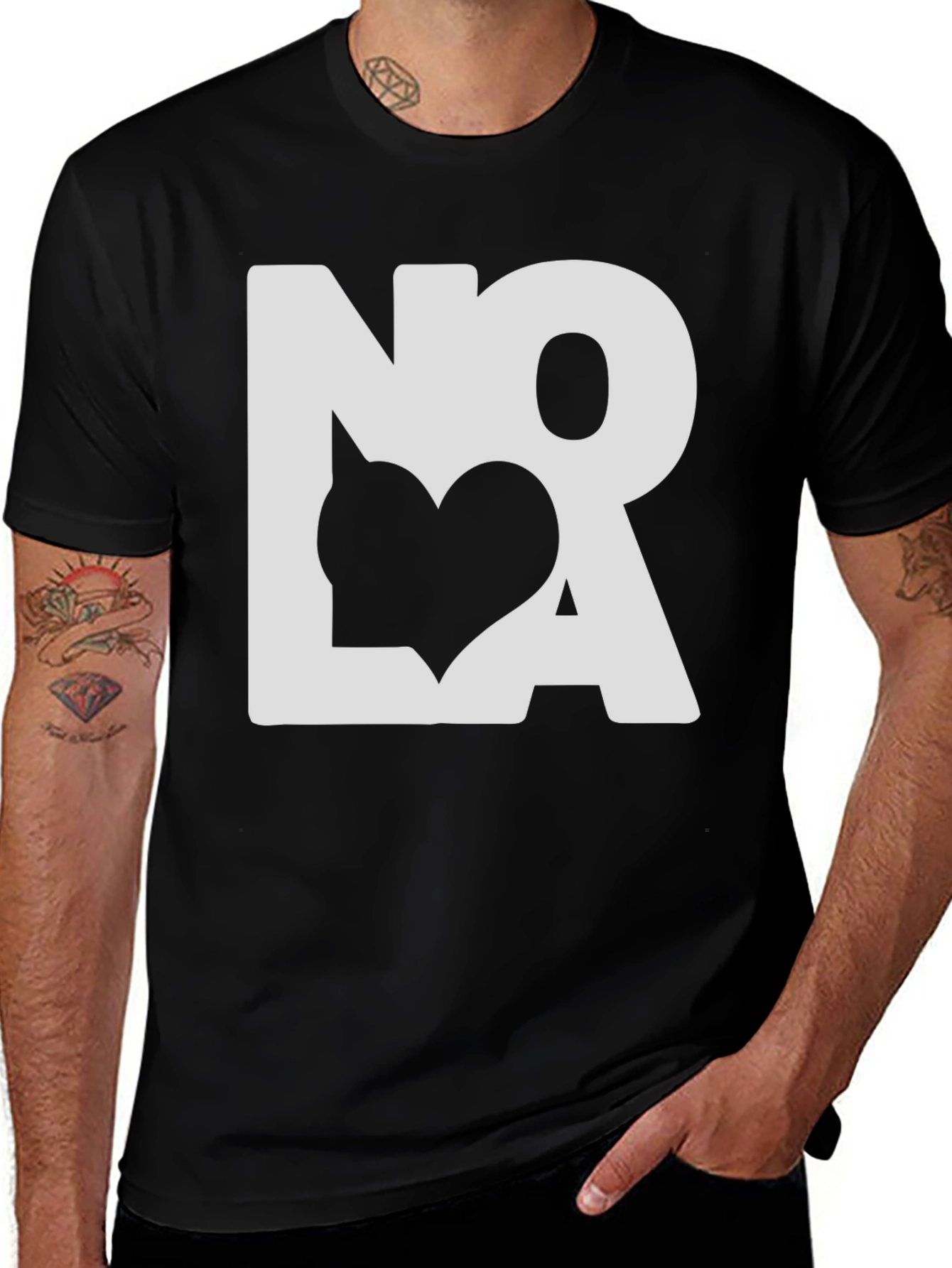 NOLA Heart T-Shirt - New Orleans Tee