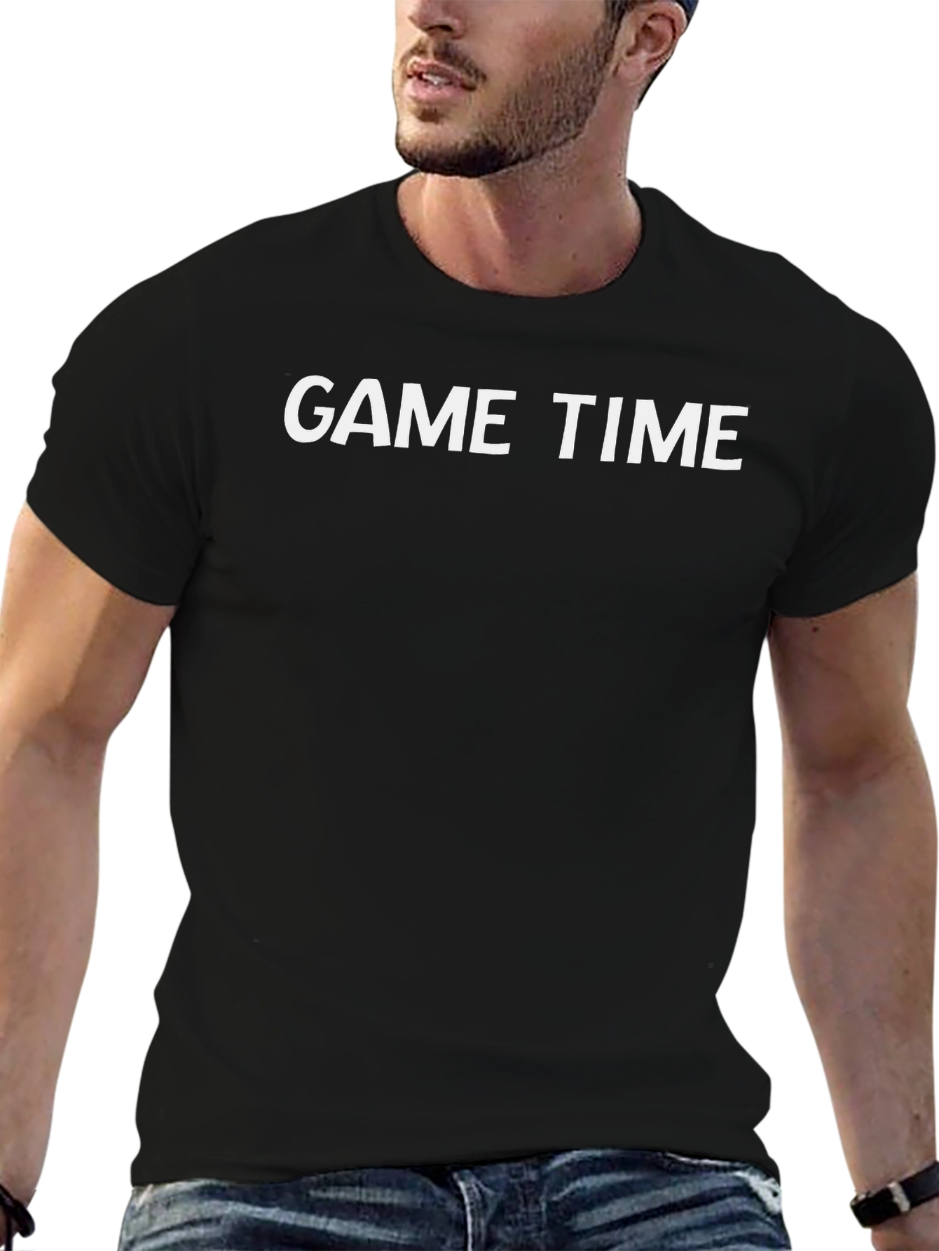 Game Time Black T-Shirt