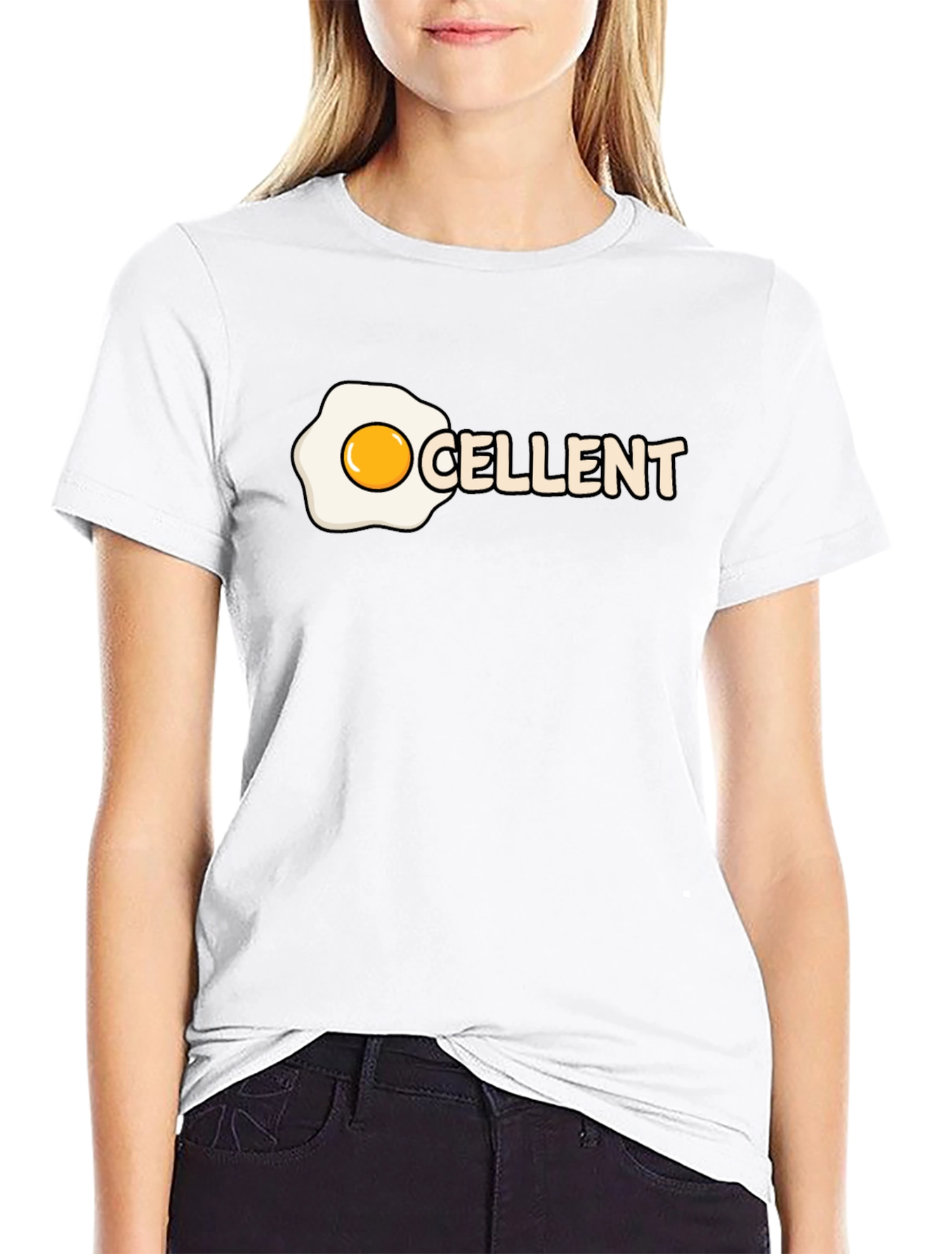Excellent Egg Humor Graphic Tee