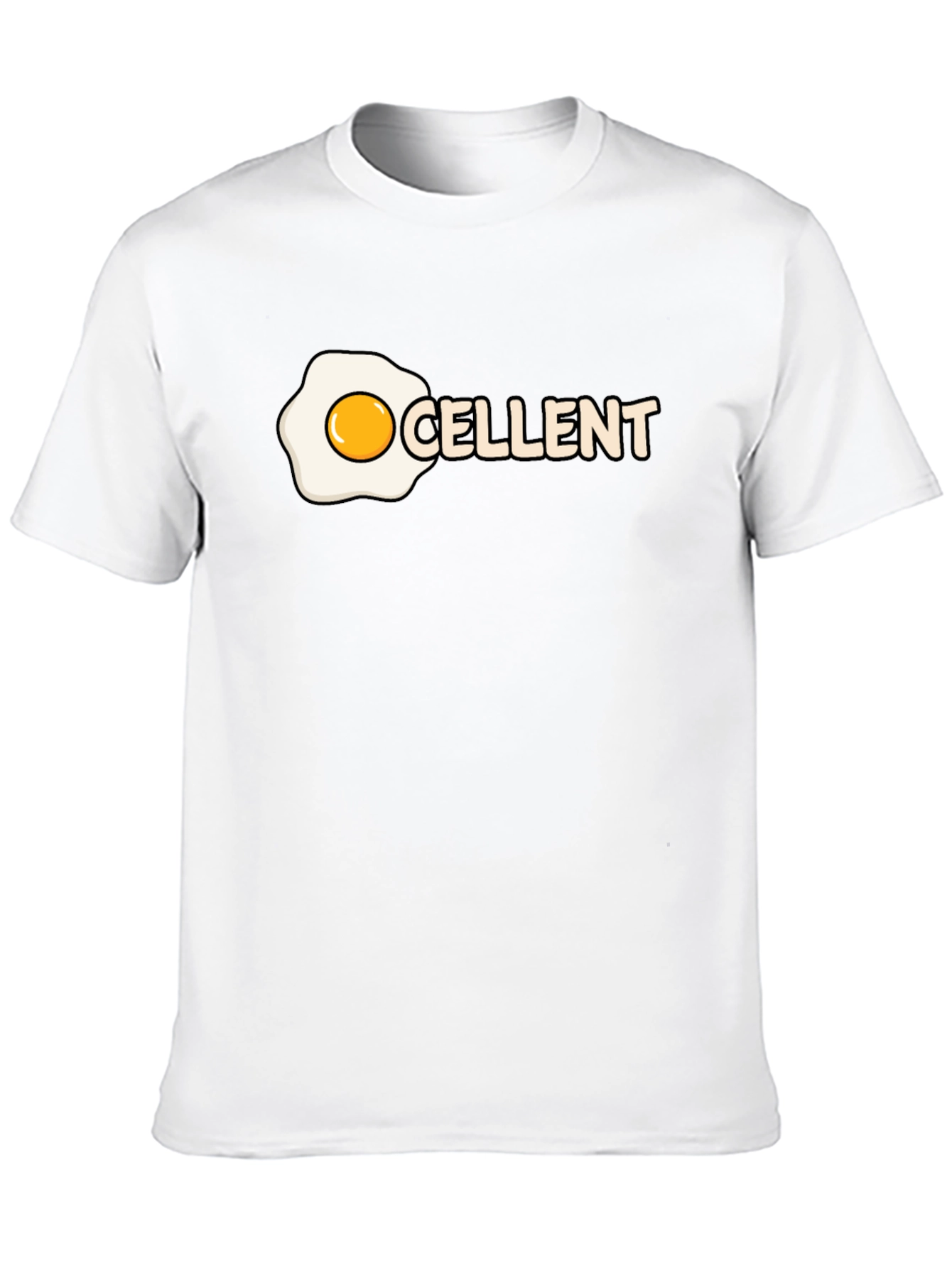 Excellent Egg Humor Graphic Tee