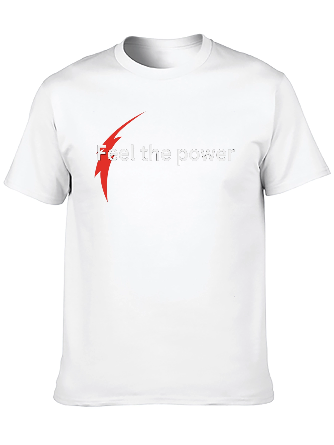 Feel the Power Black T-Shirt