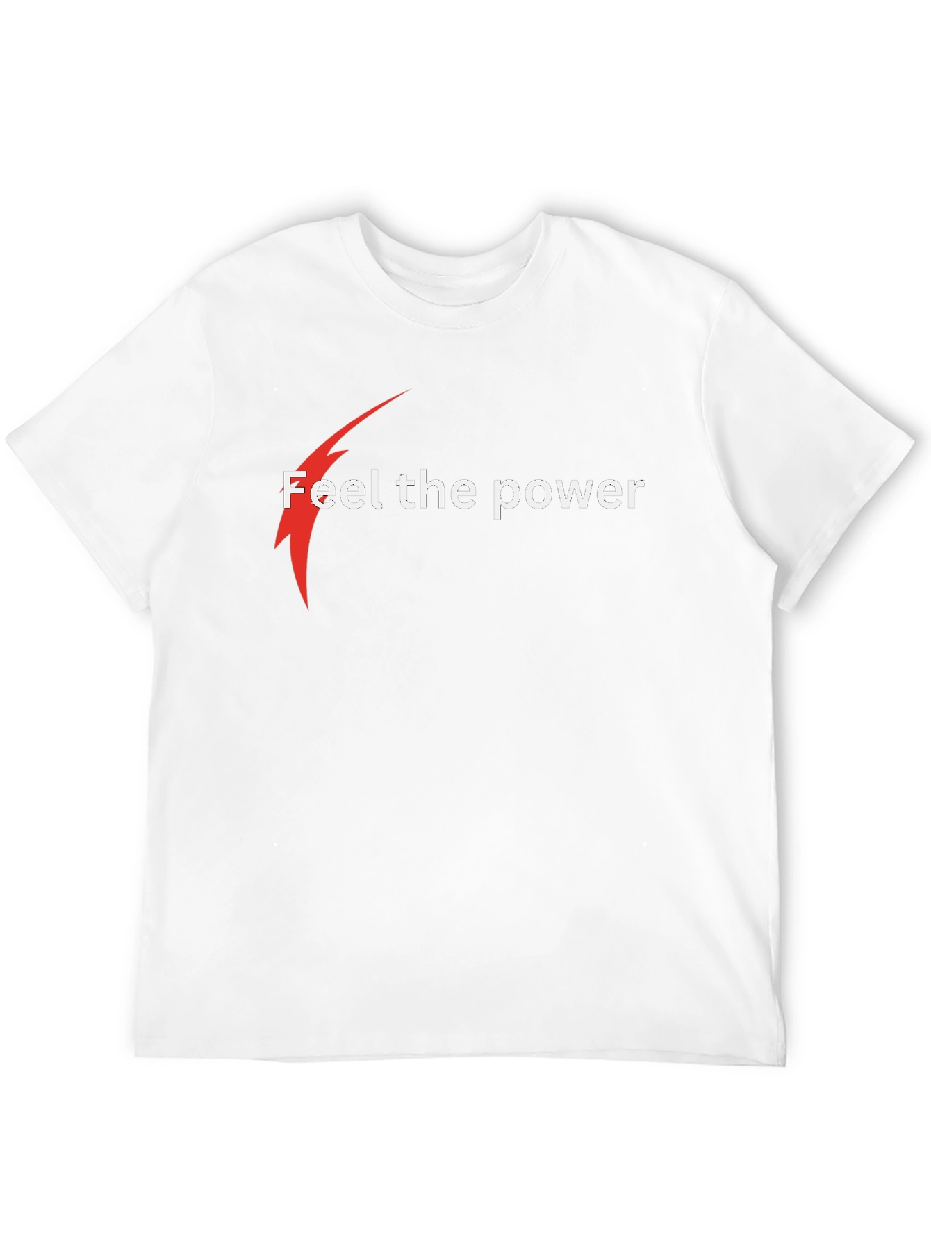 Feel the Power Black T-Shirt