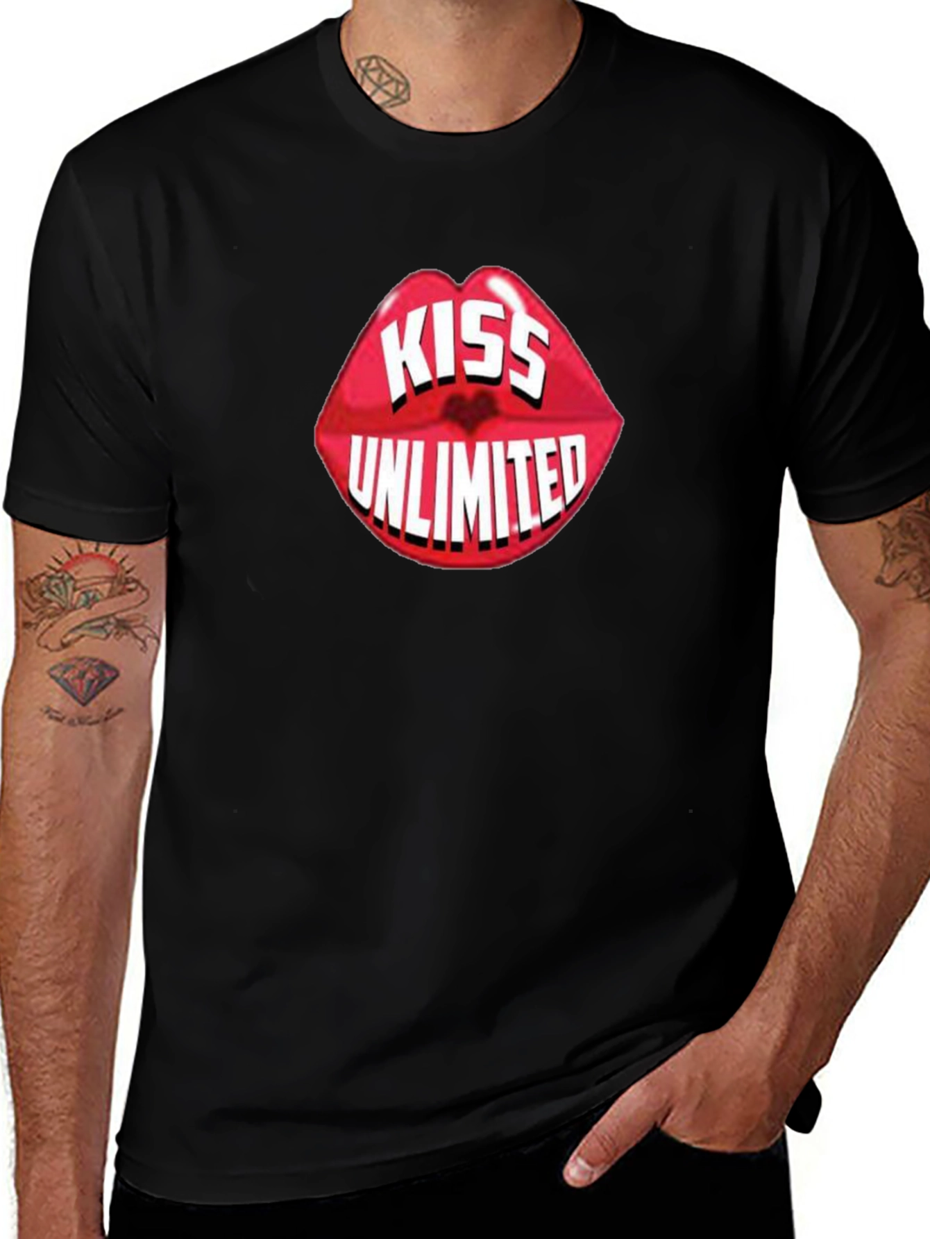 Kiss Unlimited Graphic T-Shirt - Stylish Band Tee
