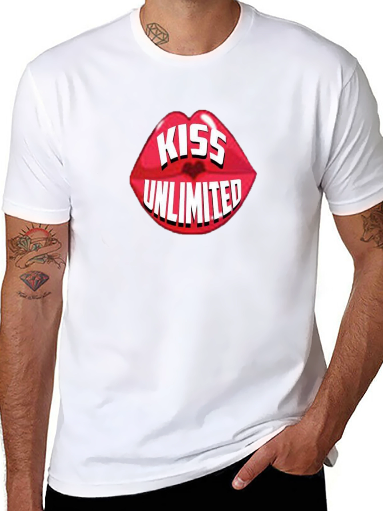 Kiss Unlimited Graphic T-Shirt - Stylish Band Tee