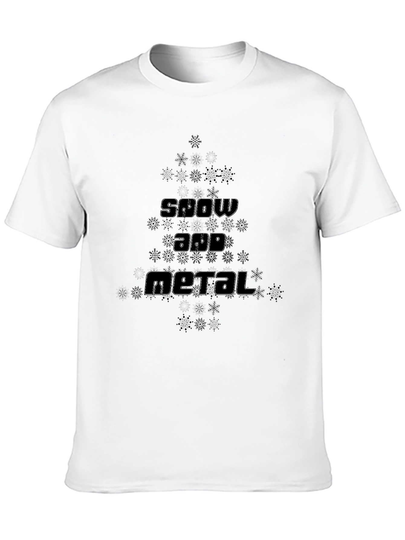 Snow and Metal Graphic Tee