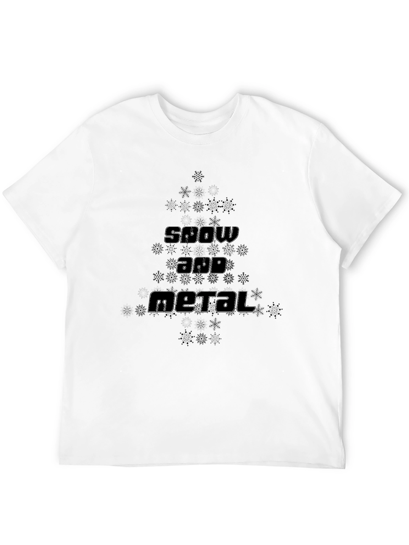 Snow and Metal Graphic Tee