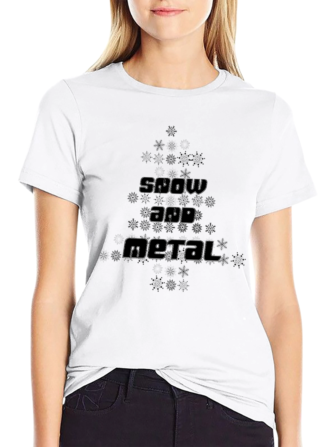 Snow and Metal Graphic Tee