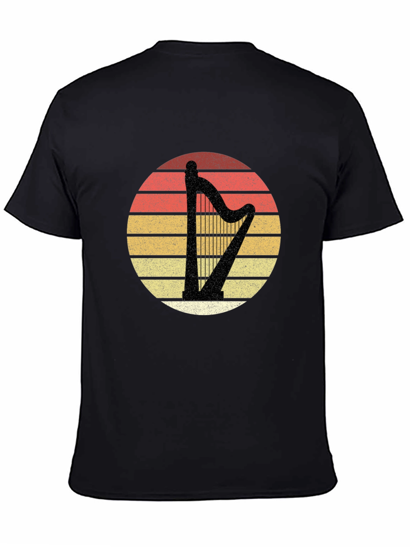 Retro Harp Sunset T-Shirt