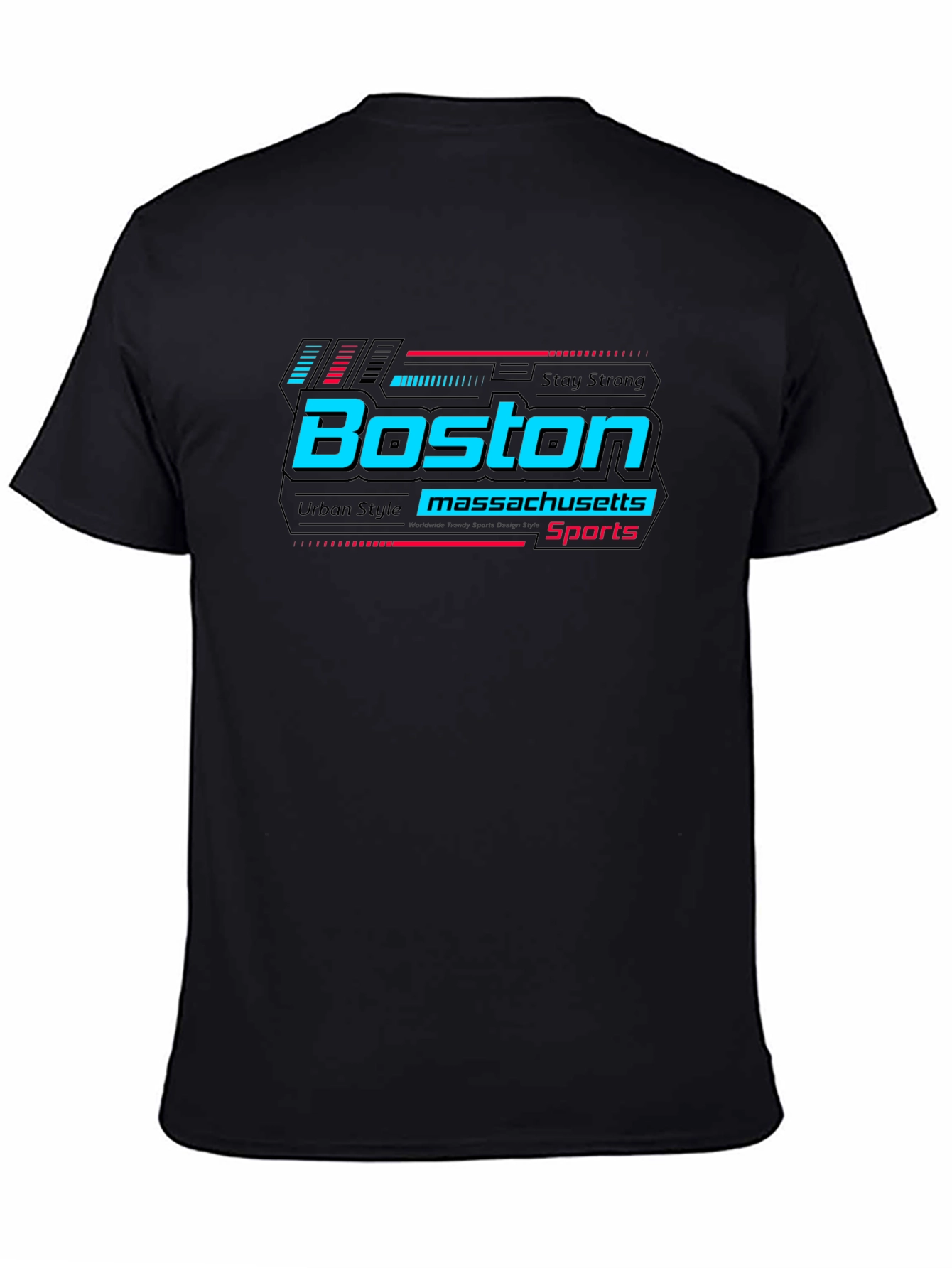 Boston Massachusetts Urban Style Sports T-Shirt