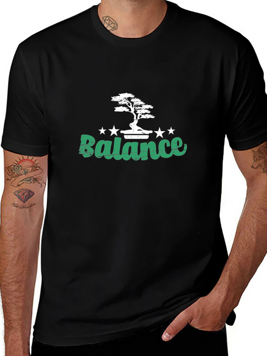 Balance Bonsai Tree Graphic T-Shirt - Unisex