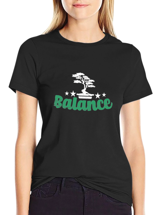 Balance Bonsai Tree Graphic T-Shirt - Unisex