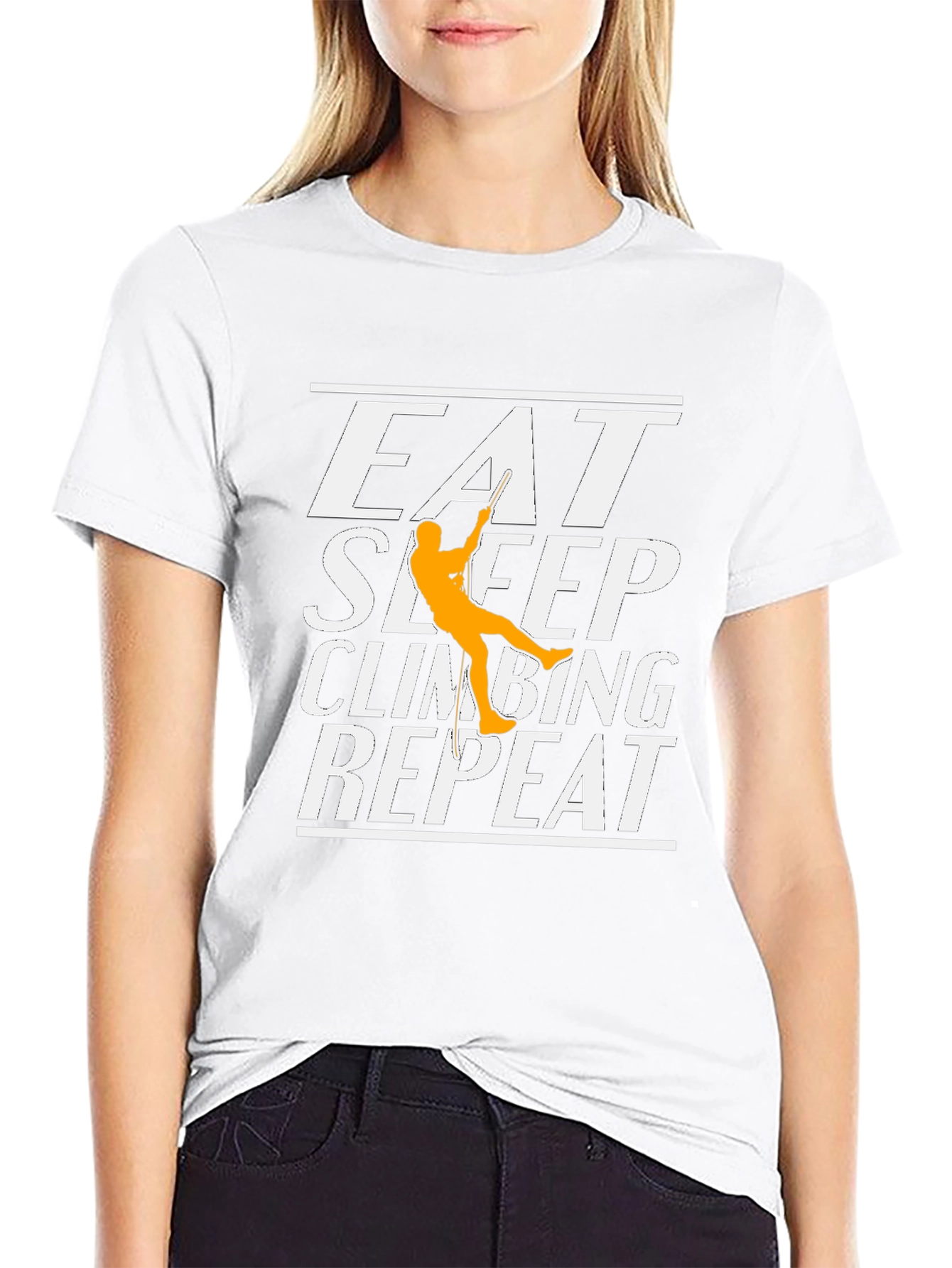 Eat Sleep Climbing Repeat T-Shirt