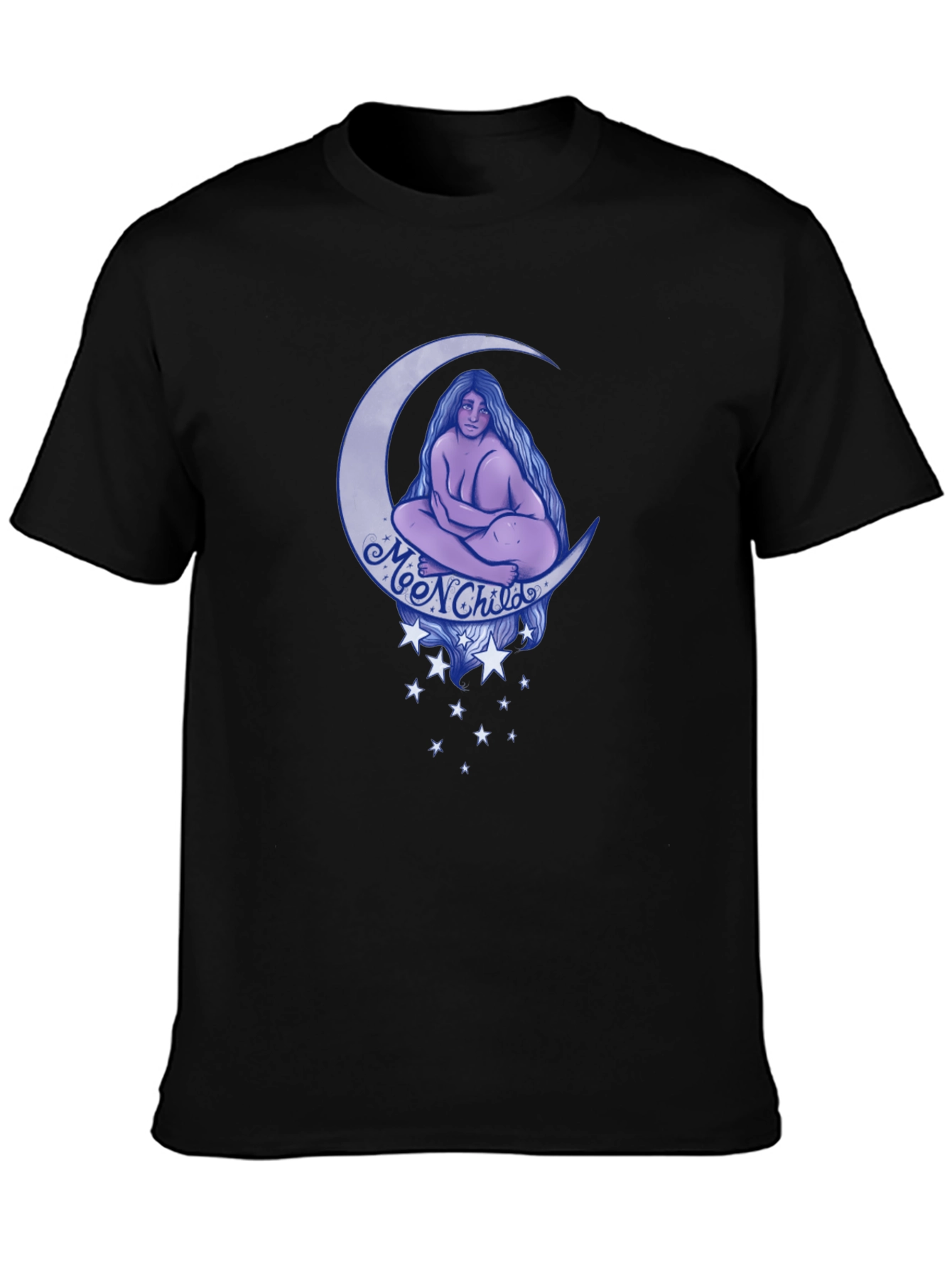 Moon Child Graphic Print T-Shirt