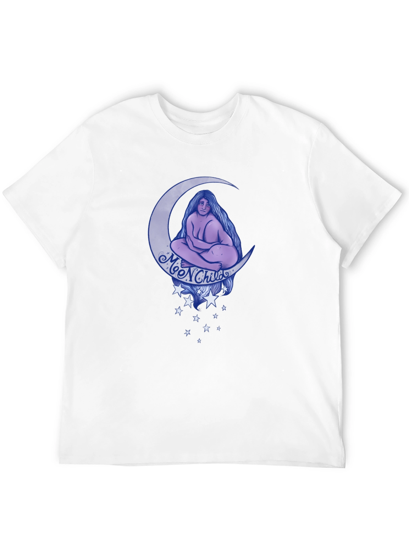 Moon Child Graphic Print T-Shirt