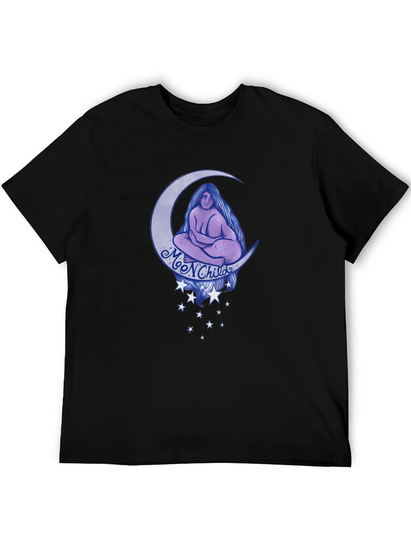 Moon Child Graphic Print T-Shirt