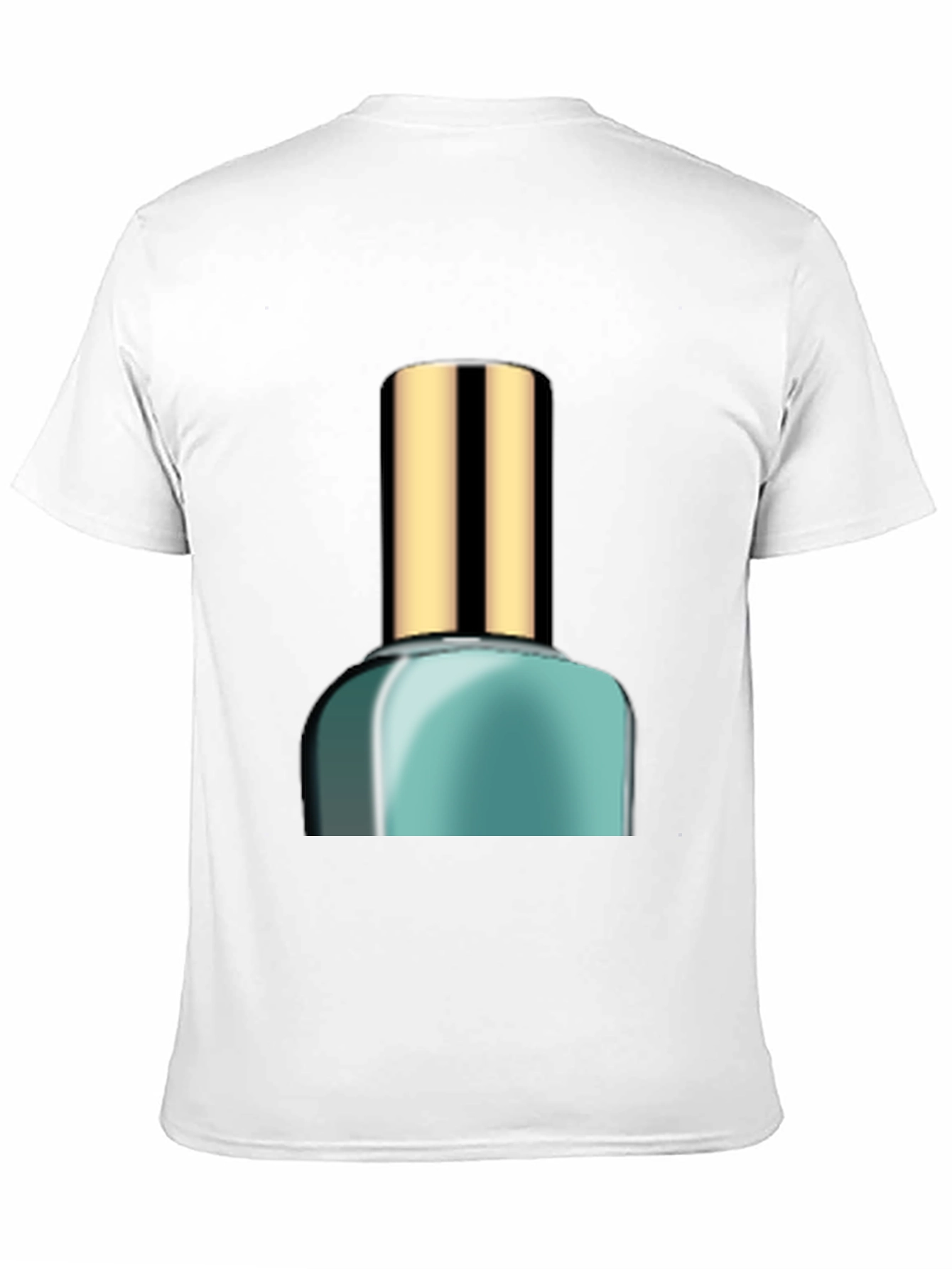 Trendy Nail Polish Graphic Tee - Modern Style
