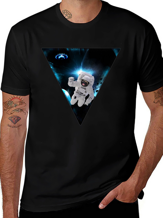 Astronaut in Space Graphic Tee