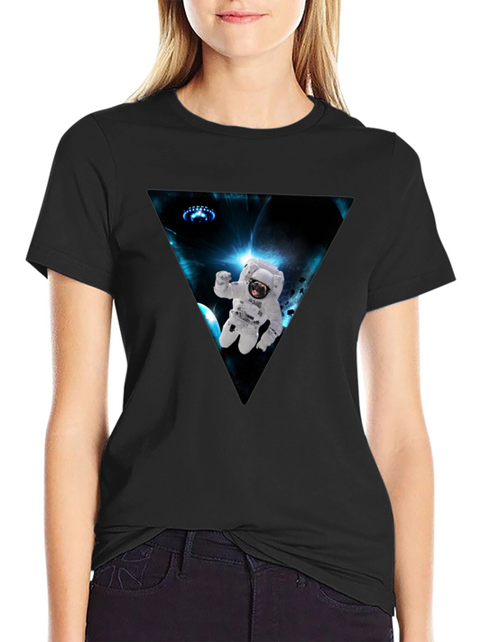 Astronaut in Space Graphic Tee