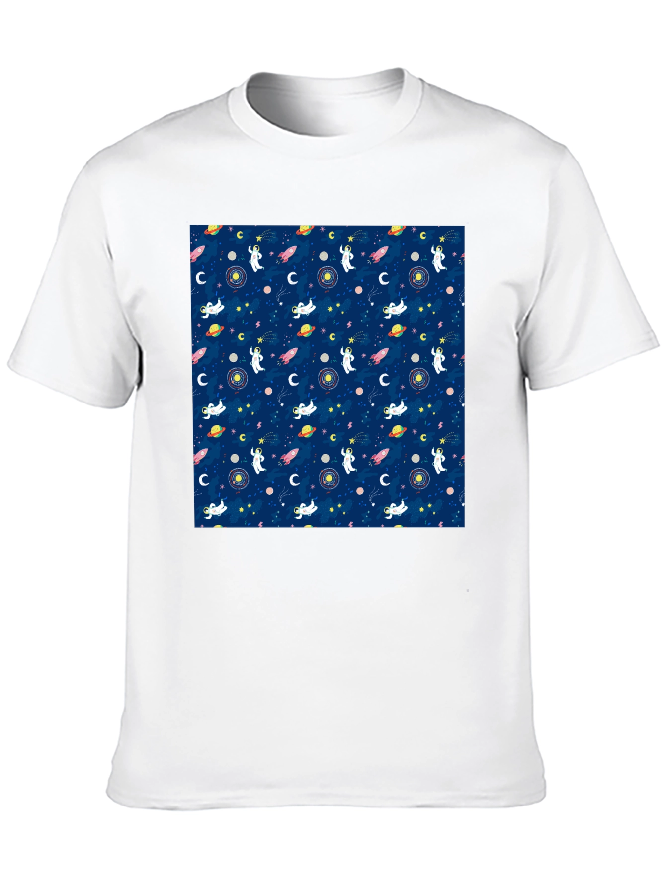 Cosmic Astronauts Black T-Shirt