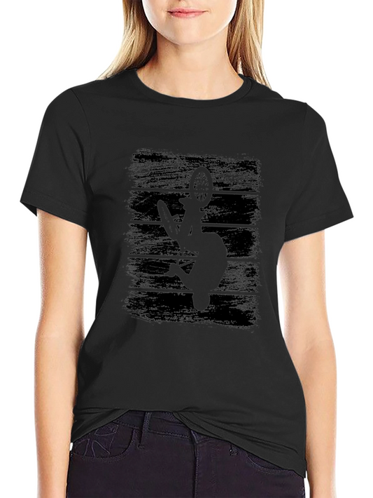 Black BMX Rider Graphic Tee