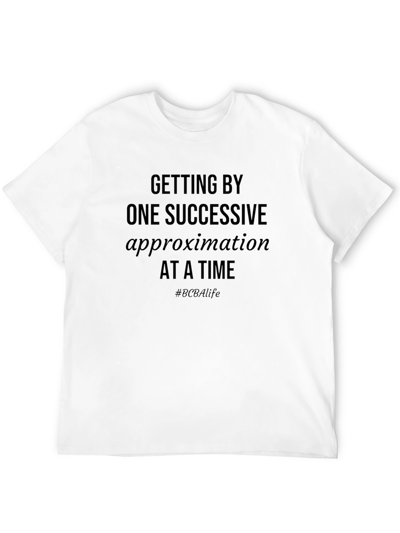 Successive Approximation Black T-Shirt