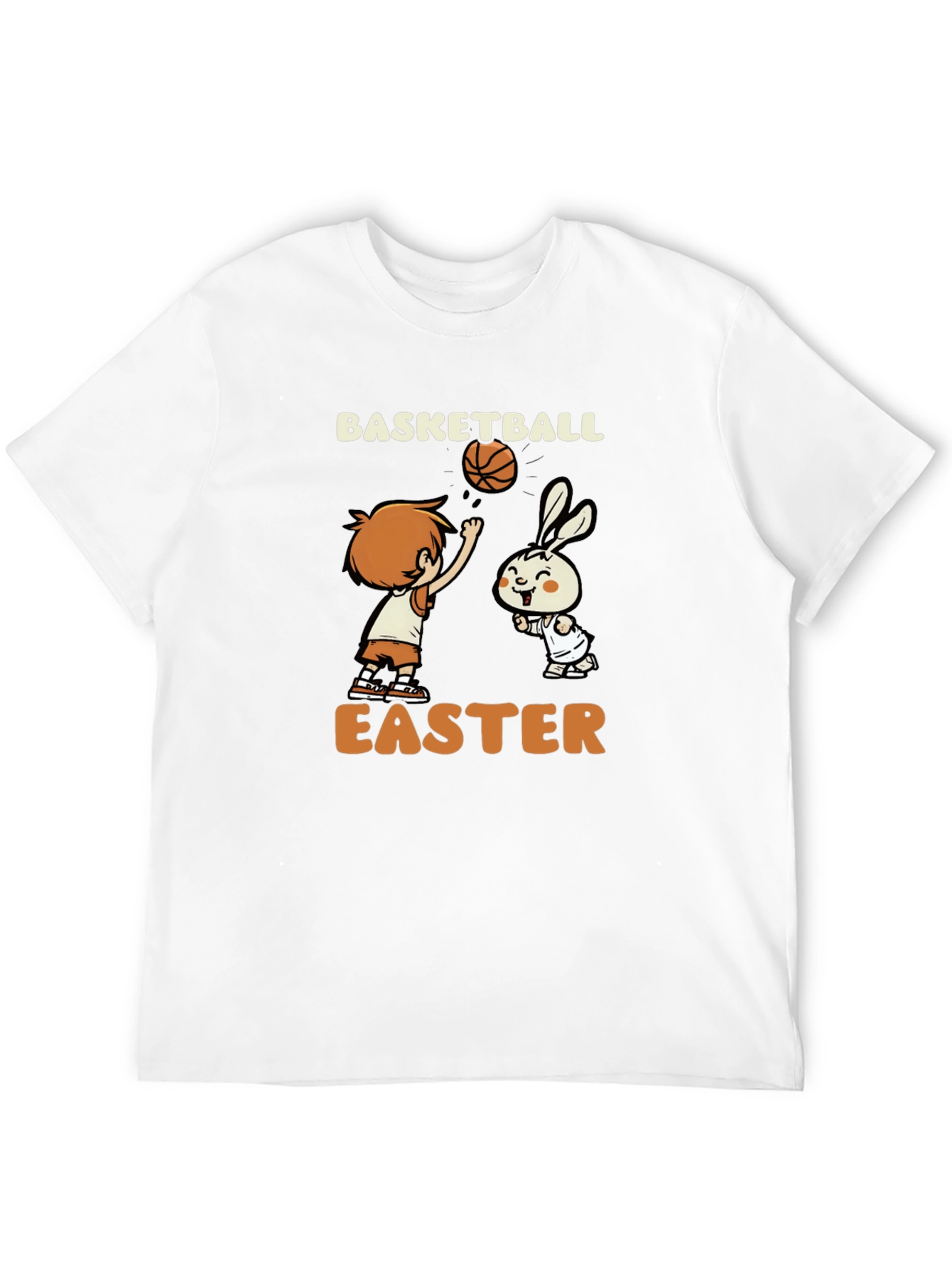 Basketball Easter Graphic Tee