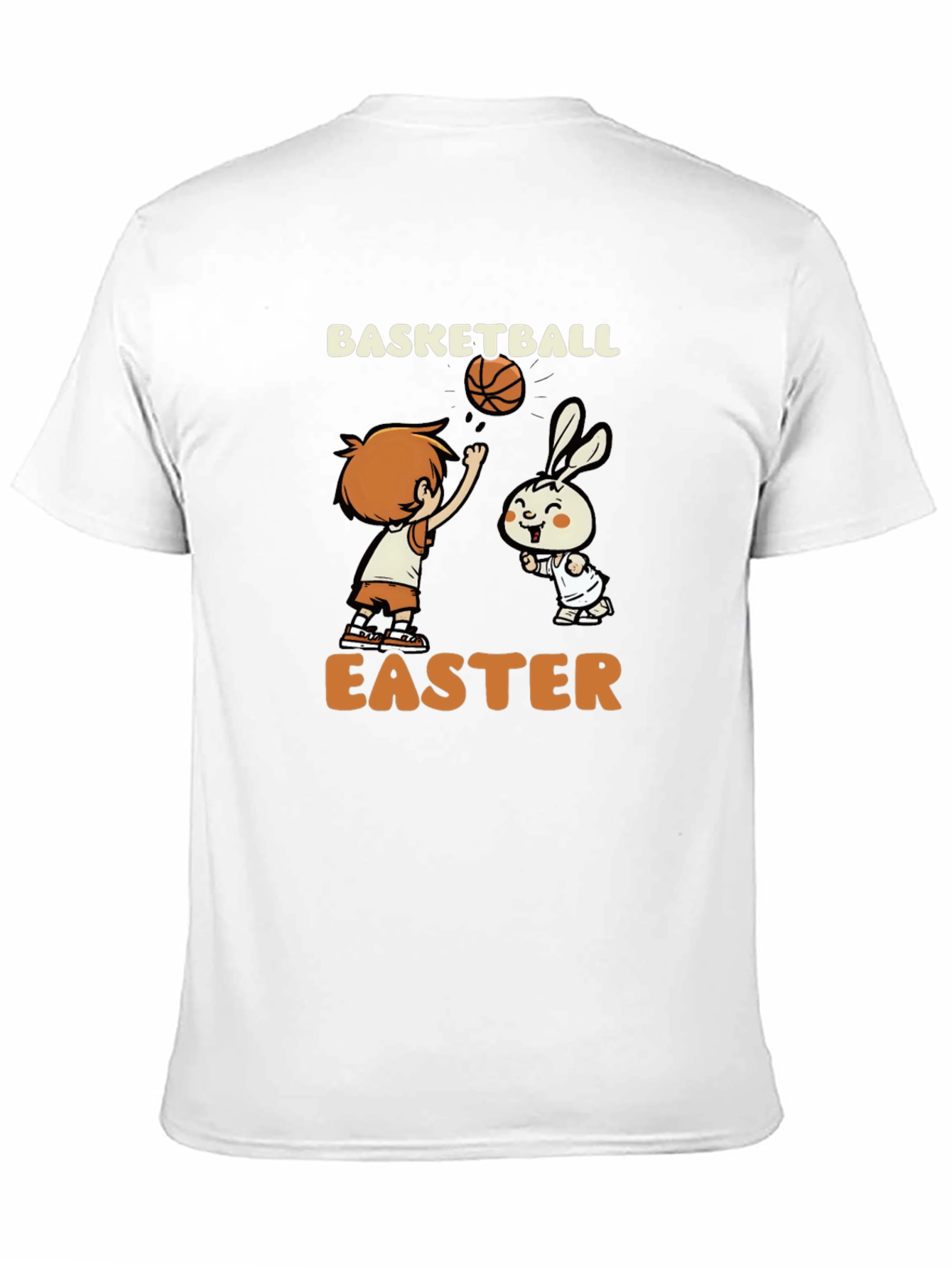 Basketball Easter Graphic Tee