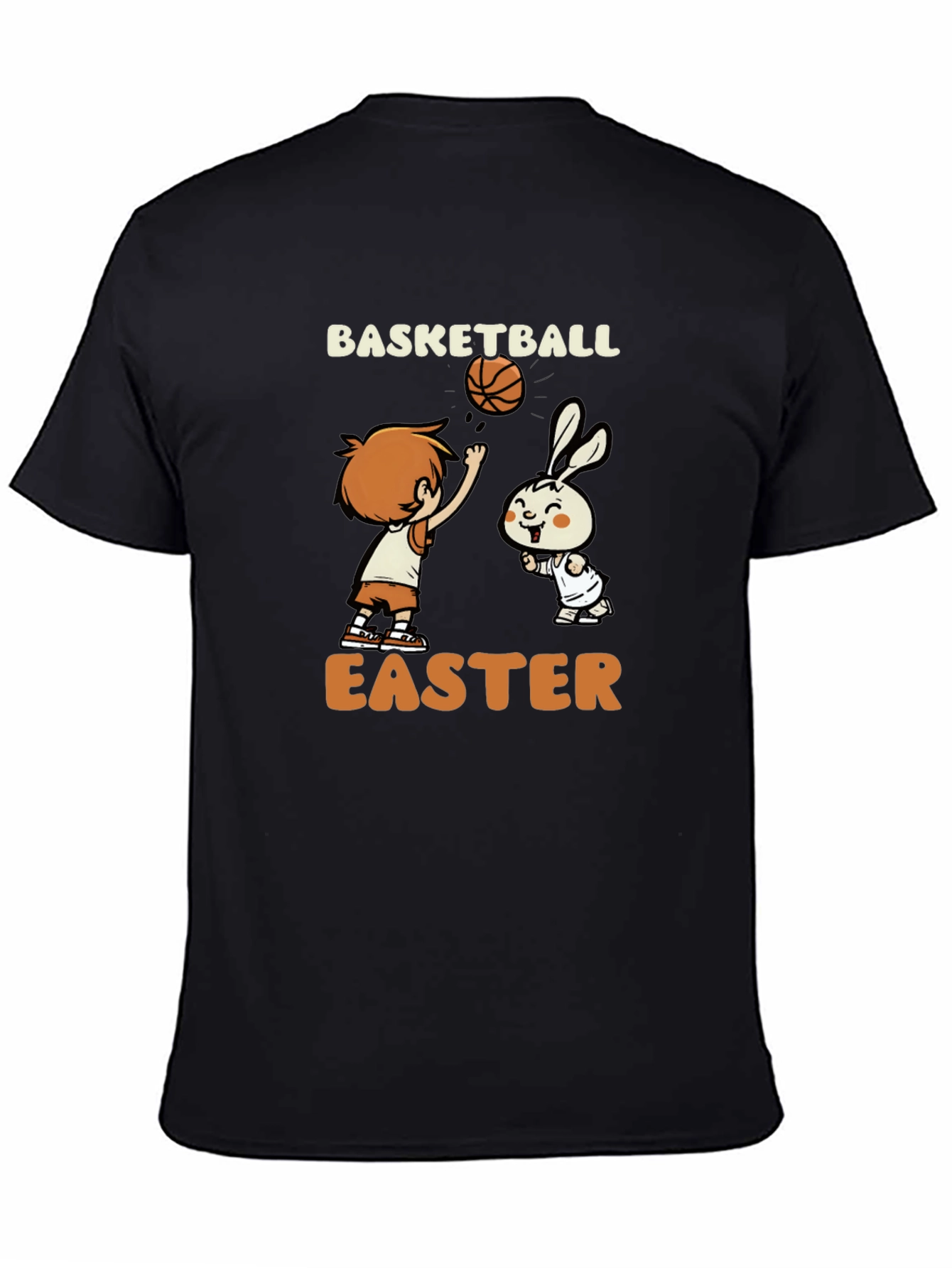 Basketball Easter Graphic Tee