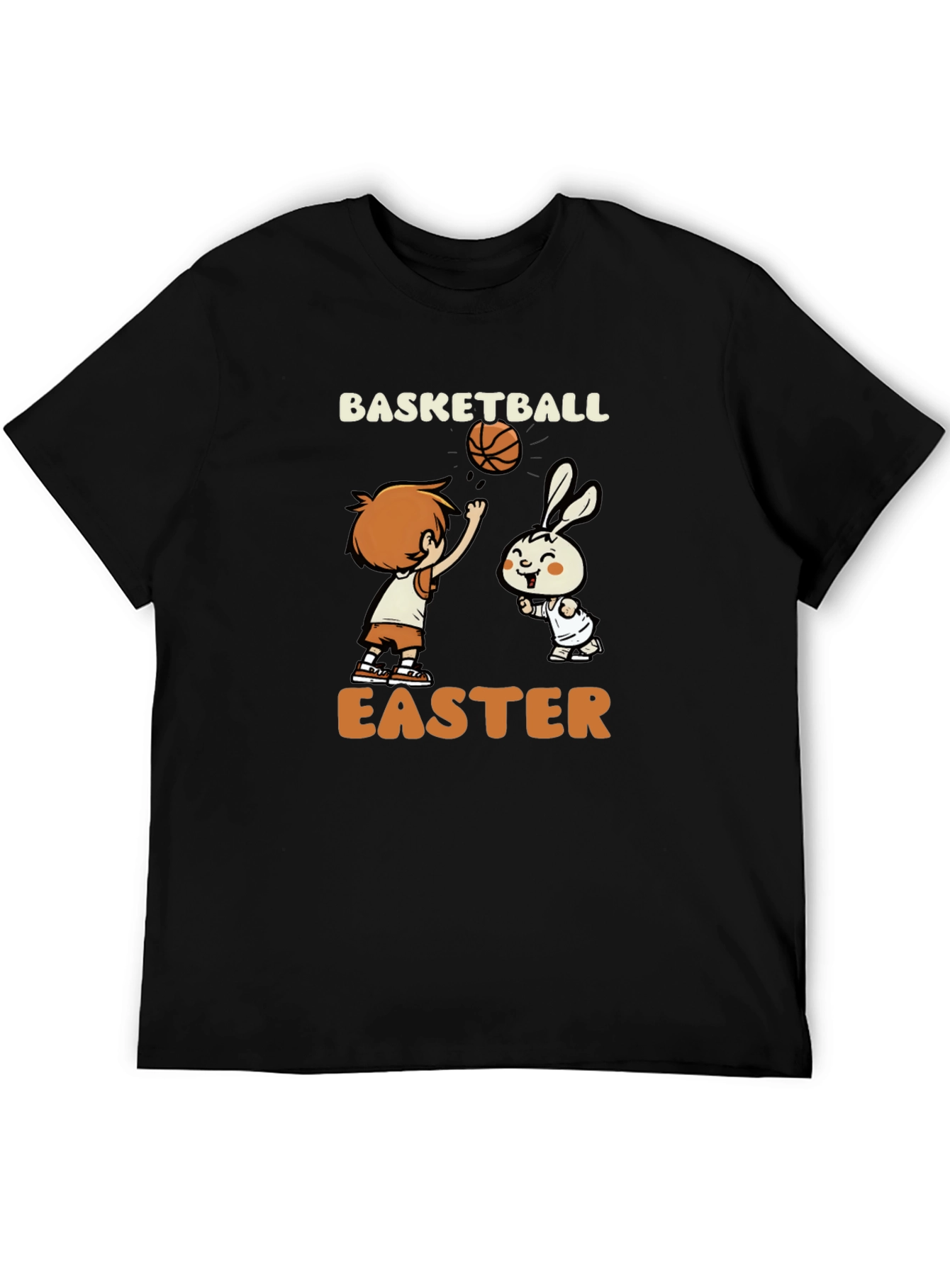 Basketball Easter Graphic Tee