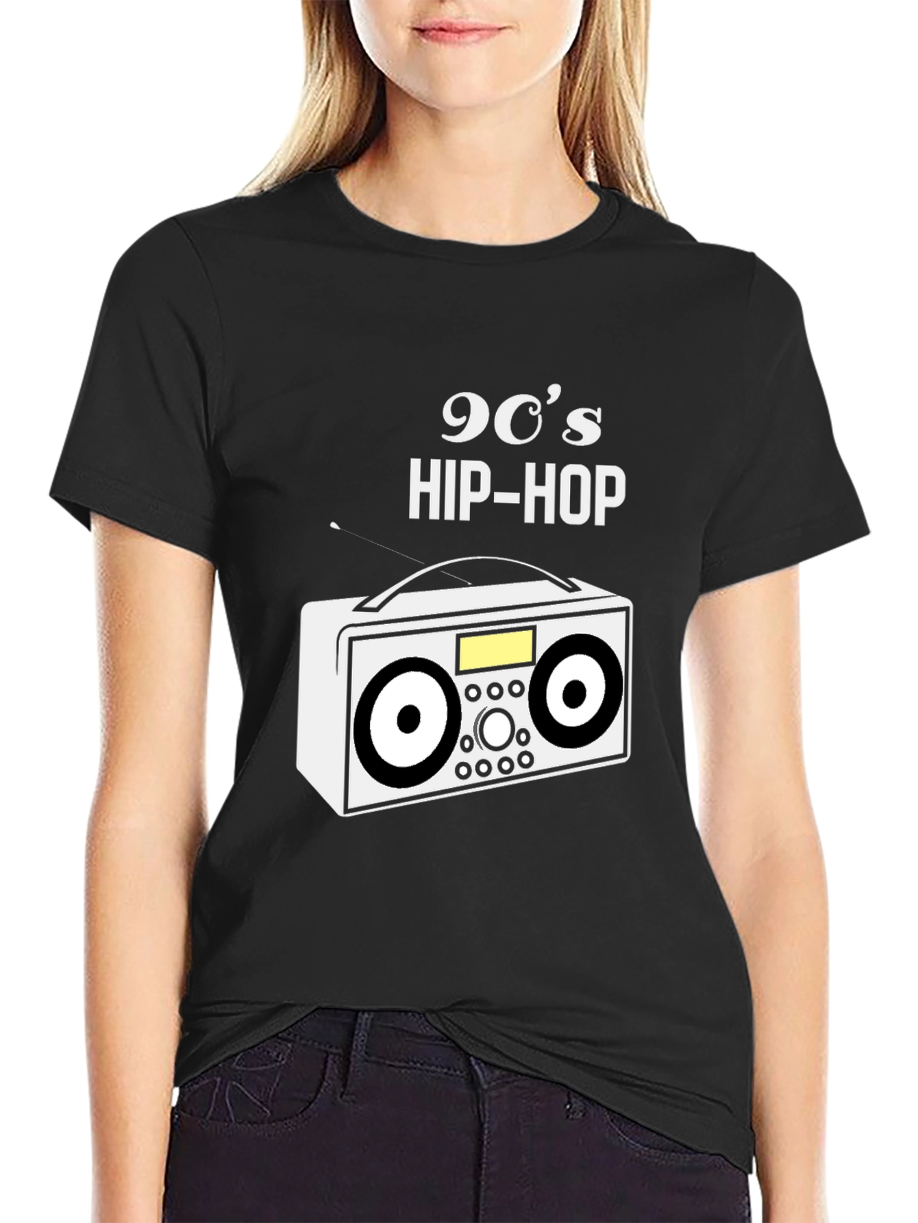 90s Hip-Hop Radio Graphic Tee