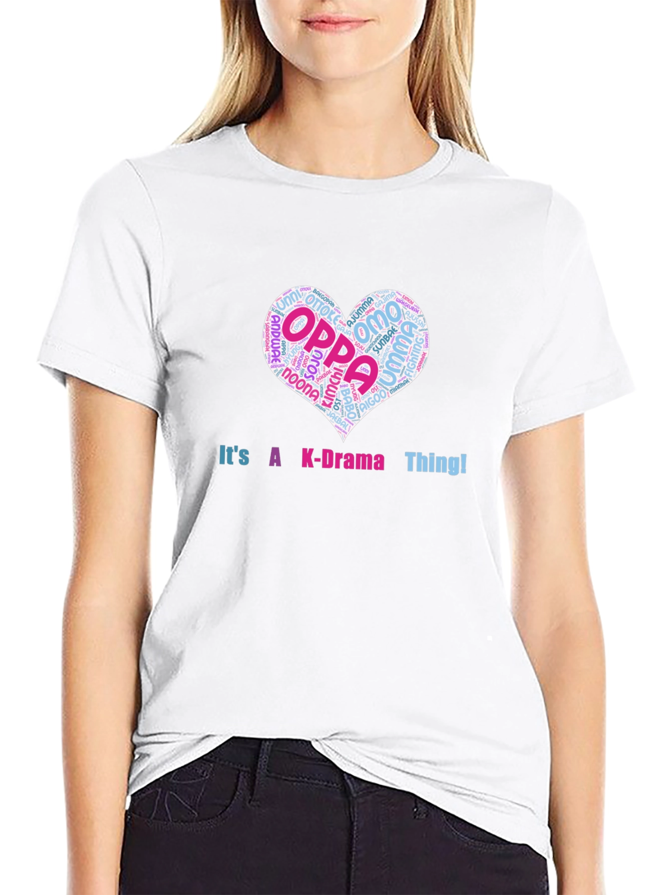 K-Drama Thing T-Shirt - Oppa Heart