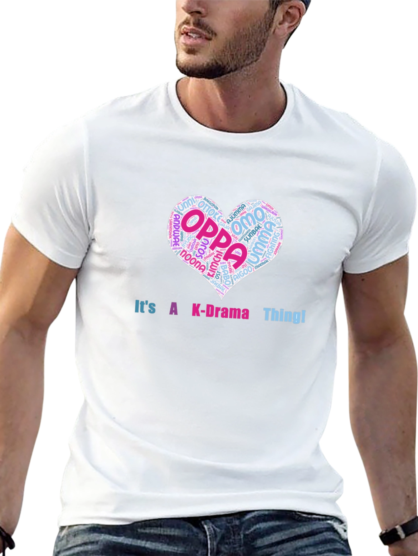 K-Drama Thing T-Shirt - Oppa Heart
