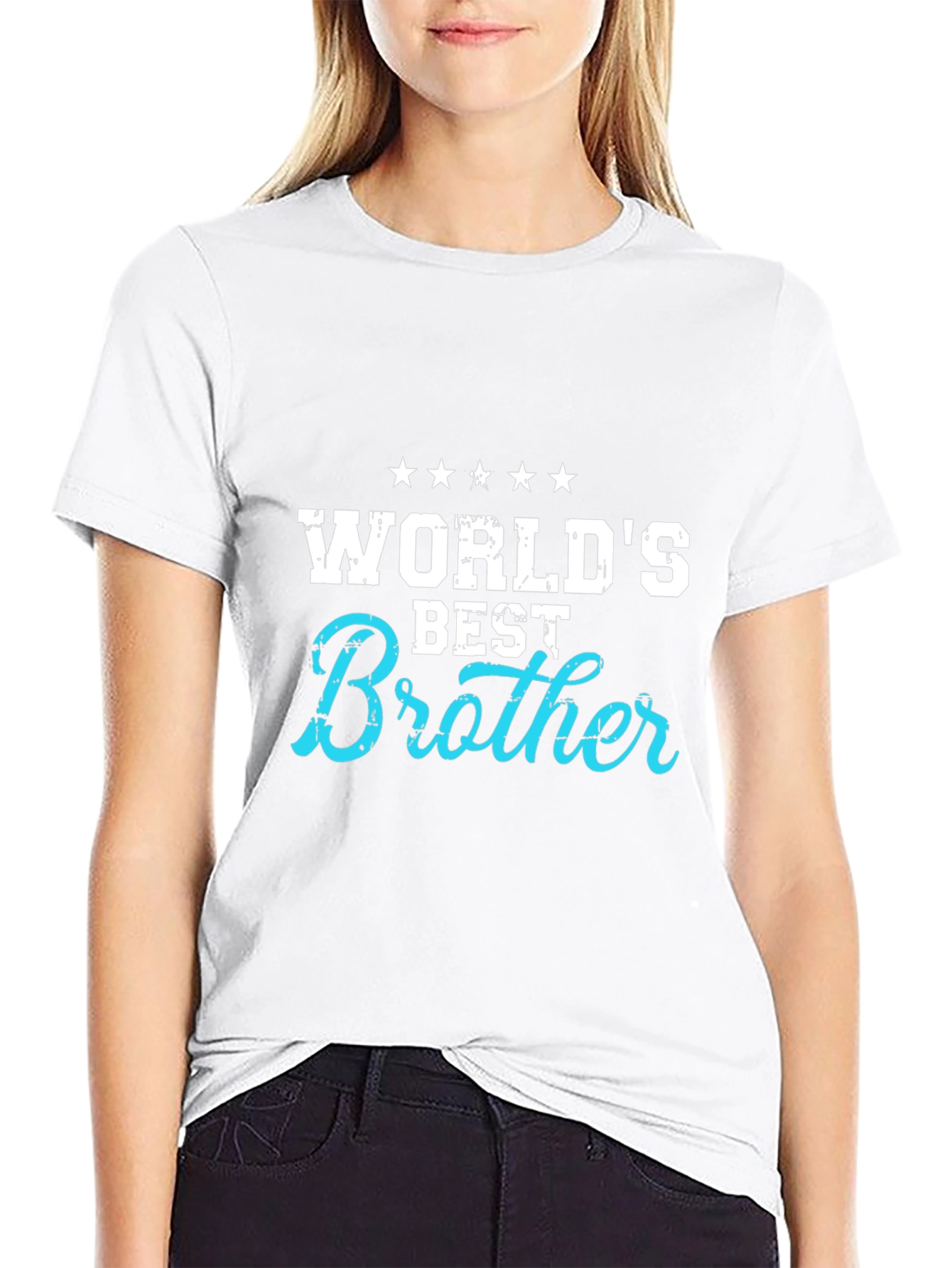 Worlds Best Brother Black T-Shirt