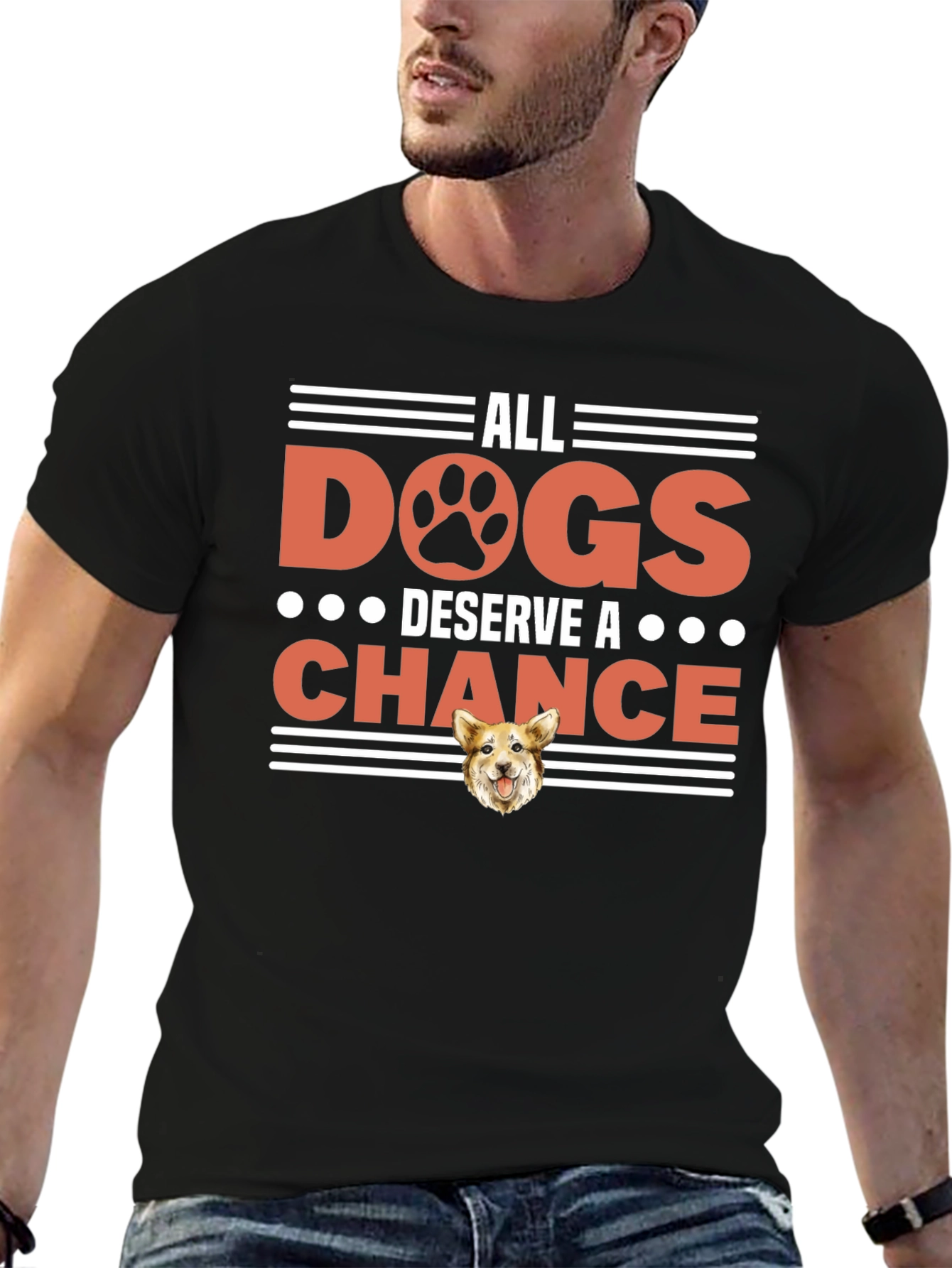 All Dogs Deserve a Chance Graphic Tee