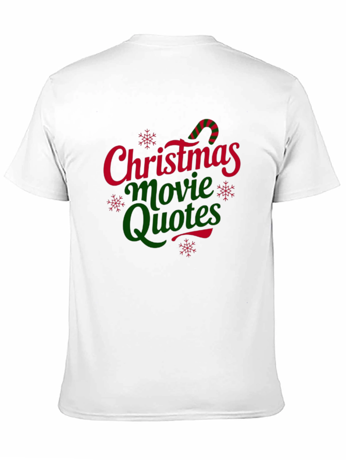 Christmas Movie Quotes Black T-Shirt