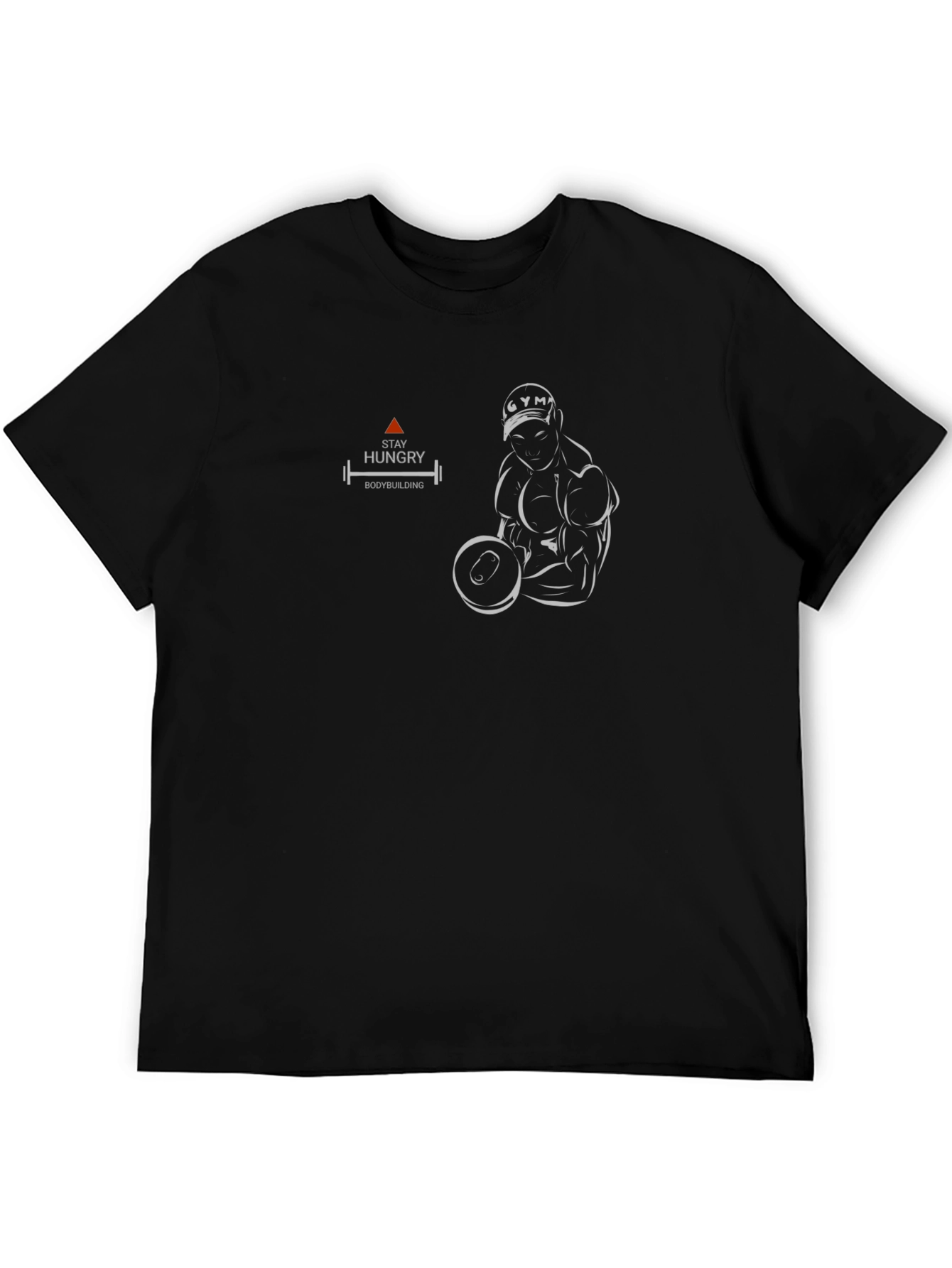 Stay Hungry Bodybuilding Gym T-Shirt