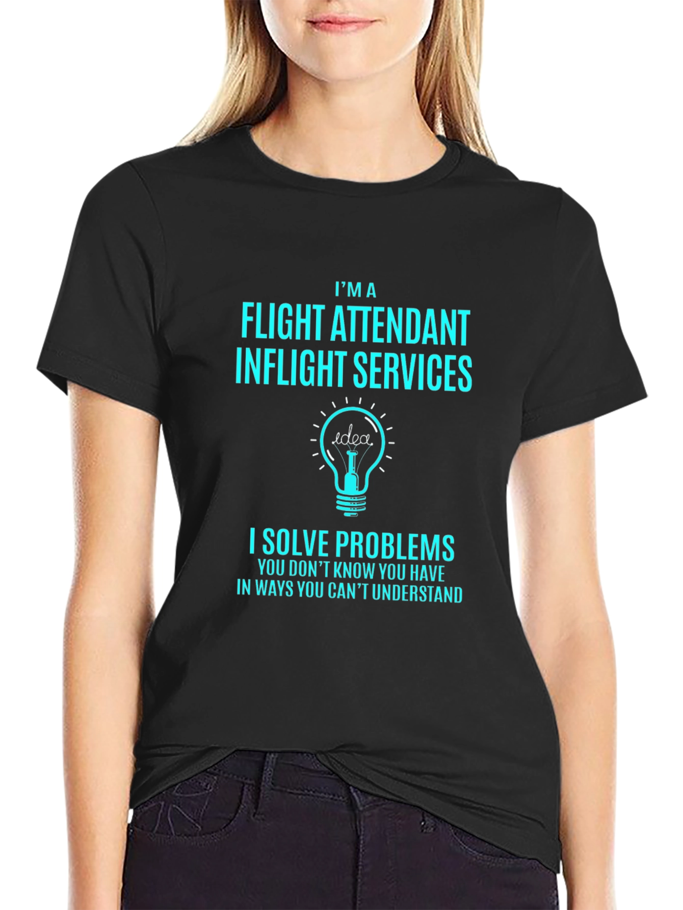 Flight Attendant Inflight Services T-Shirt