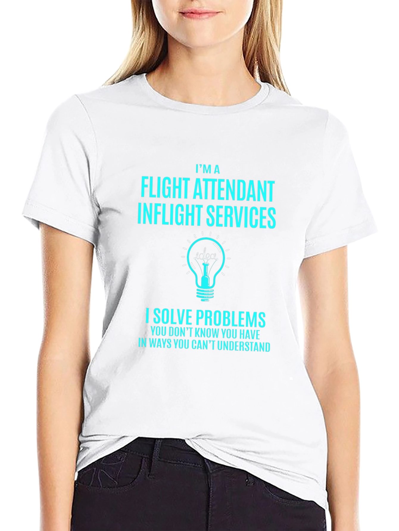 Flight Attendant Inflight Services T-Shirt