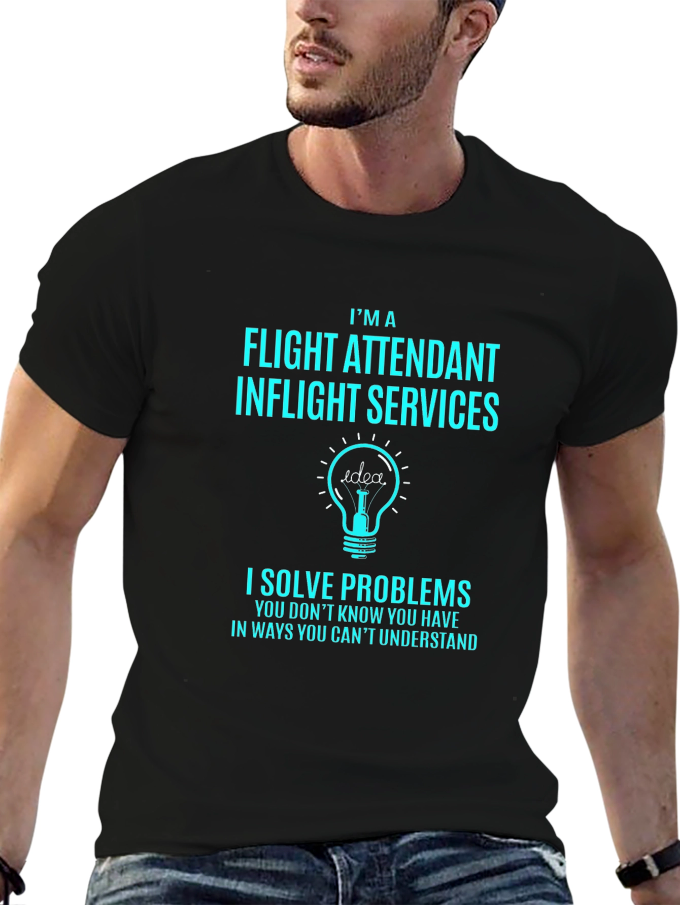 Flight Attendant Inflight Services T-Shirt
