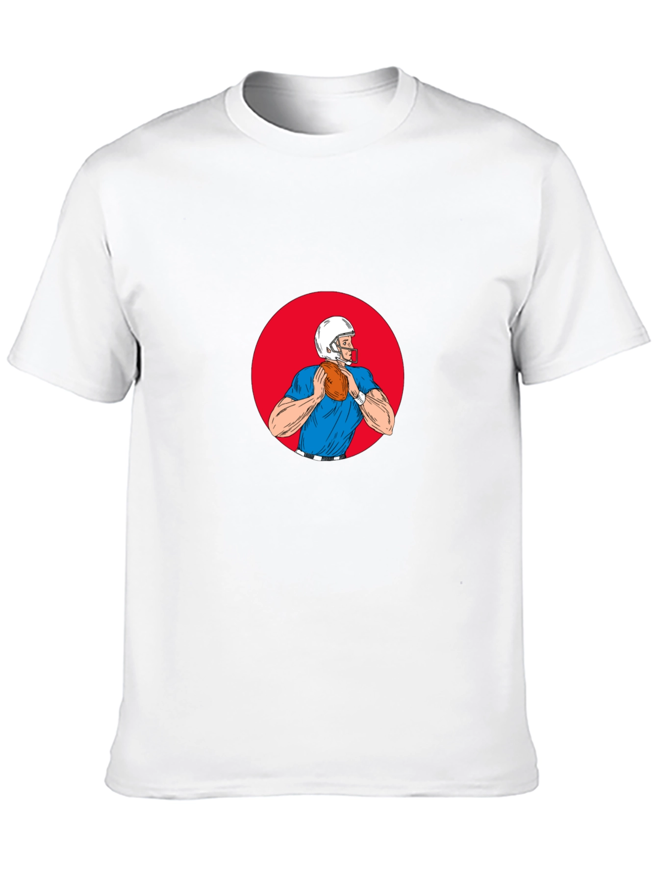 Football Quarterback Graphic T-Shirt