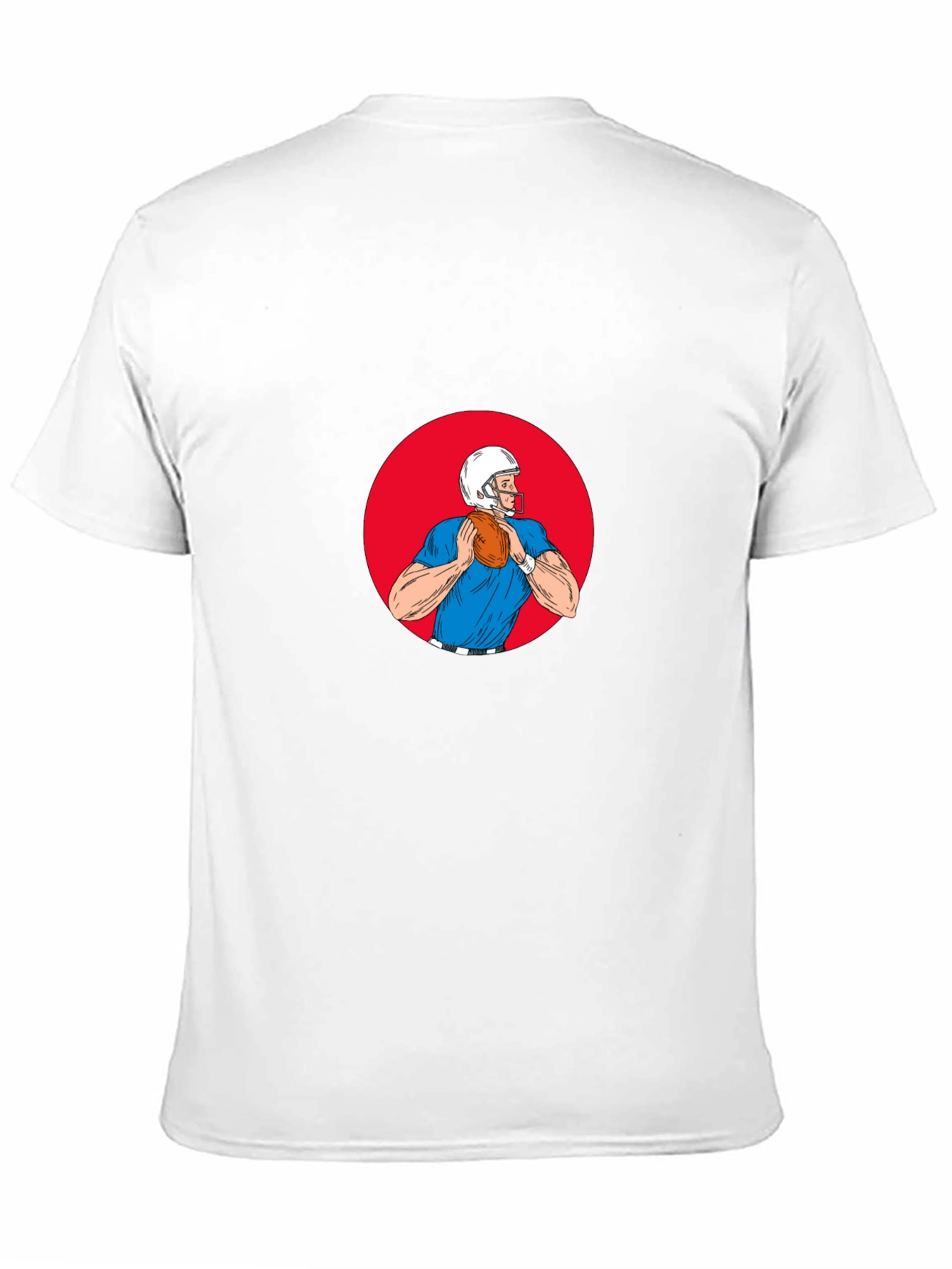Football Quarterback Graphic T-Shirt