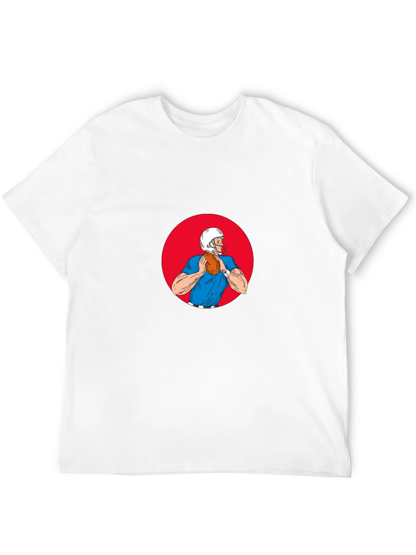 Football Quarterback Graphic T-Shirt