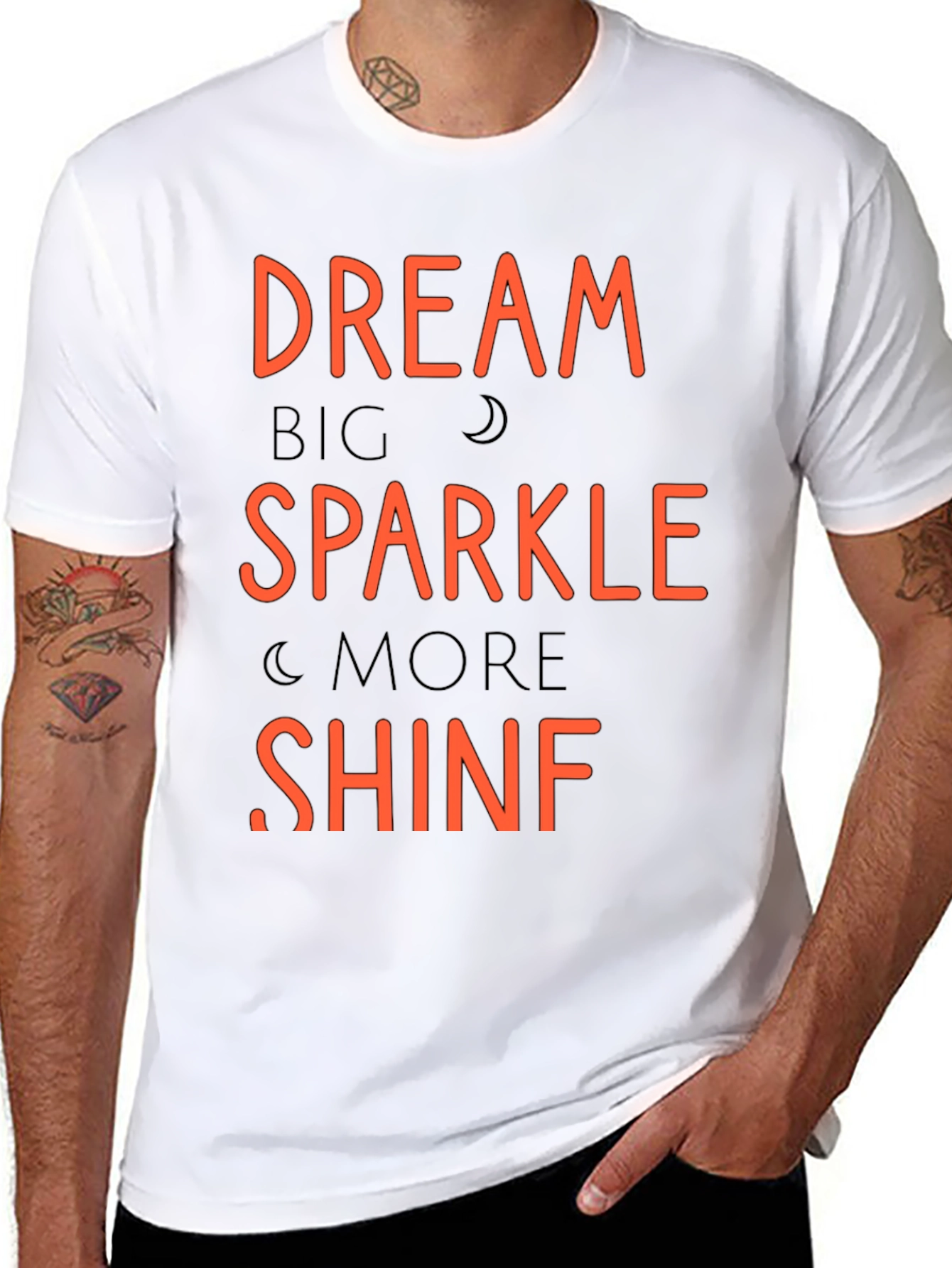 Dream Big Sparkle More Shine T-Shirt